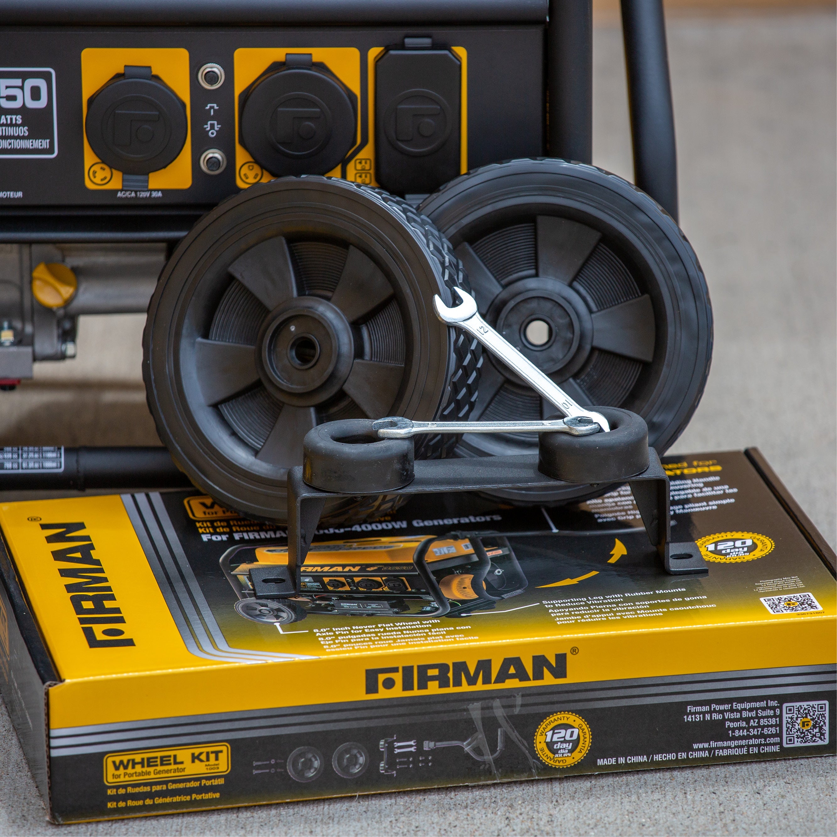 8" Wheel Kit and Handle