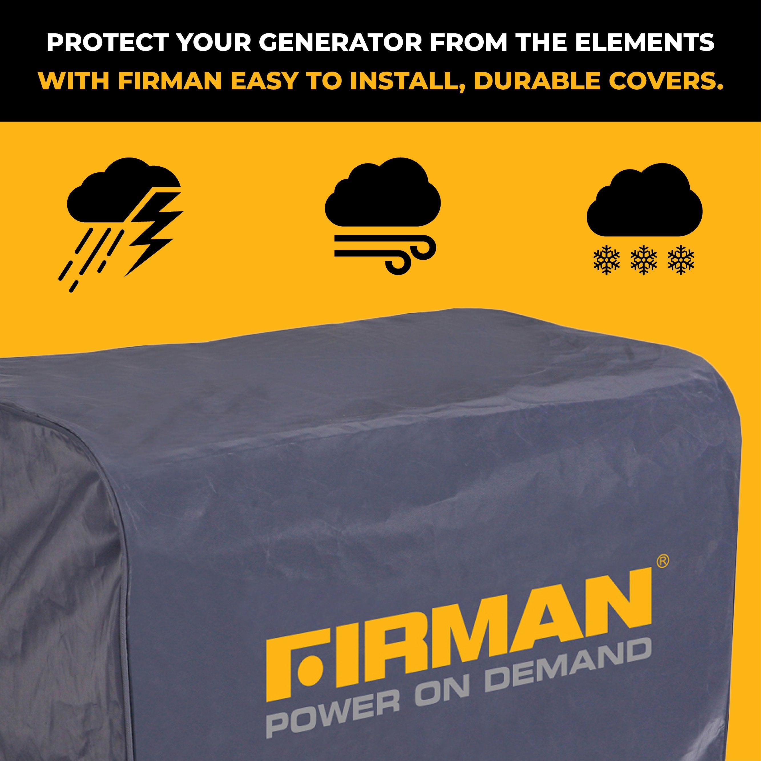 Small Size Portable Generator Weatherproof Cover