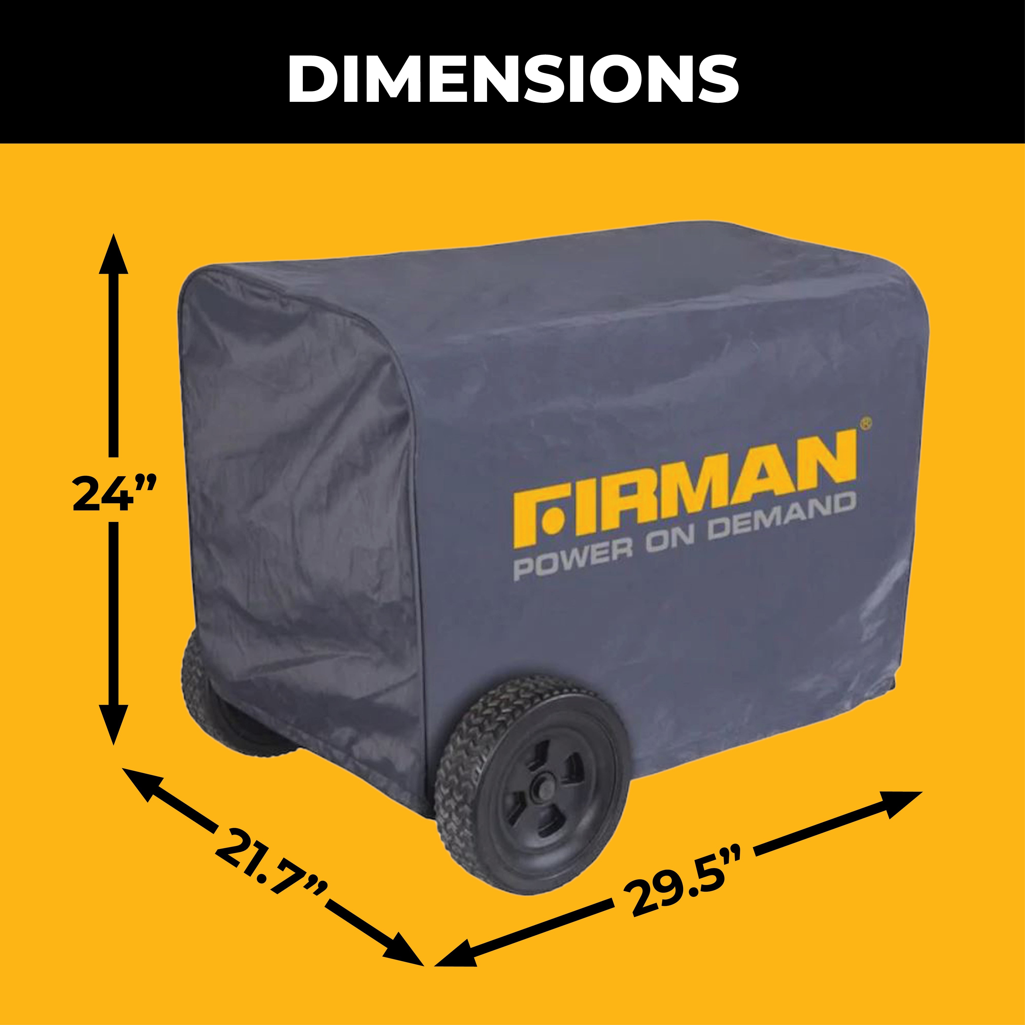 Large Size Portable Generator Cover