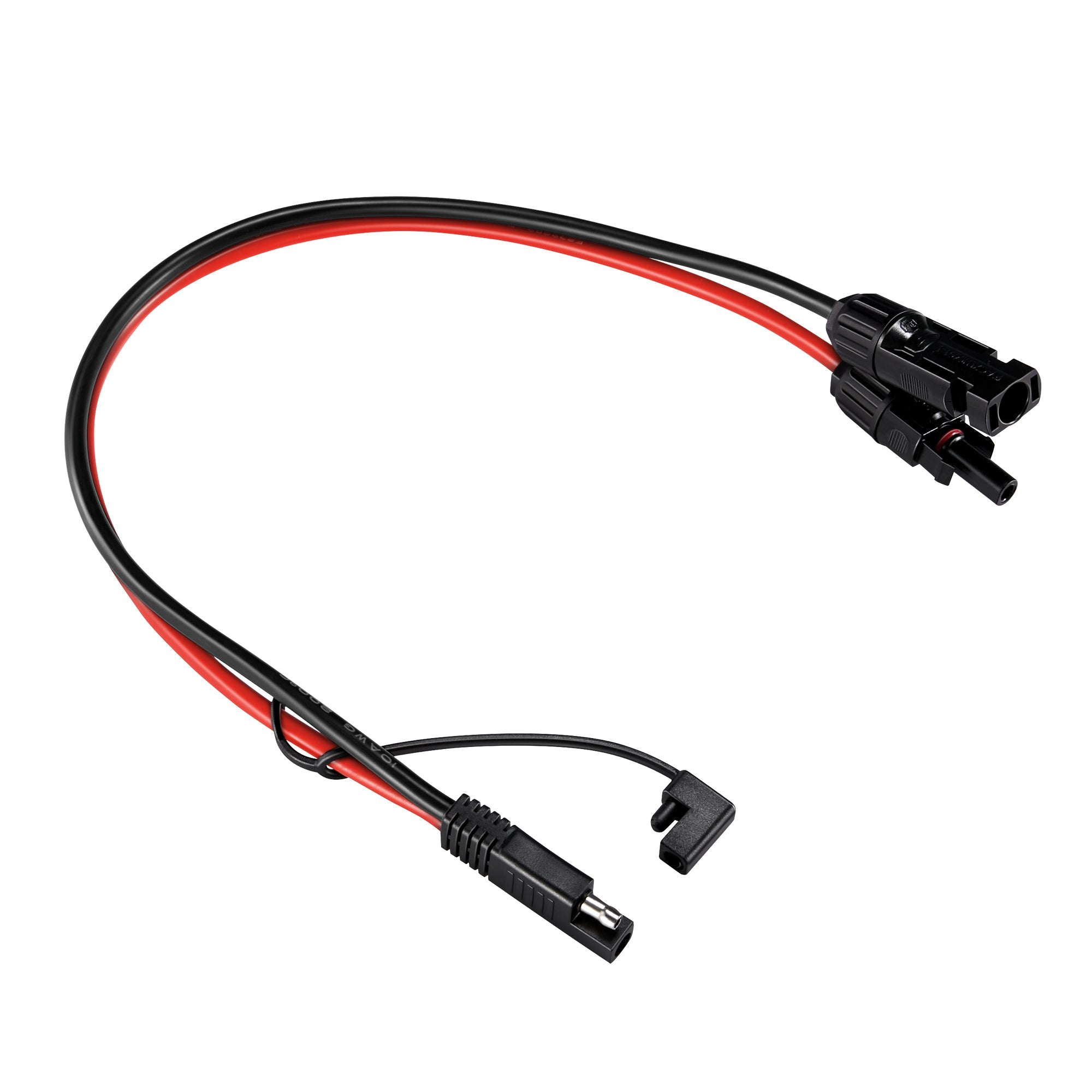 Rich Solar 10AWG Solar Connector to SAE Adapter | Connect Solar Panel Connectors to SAE Plug