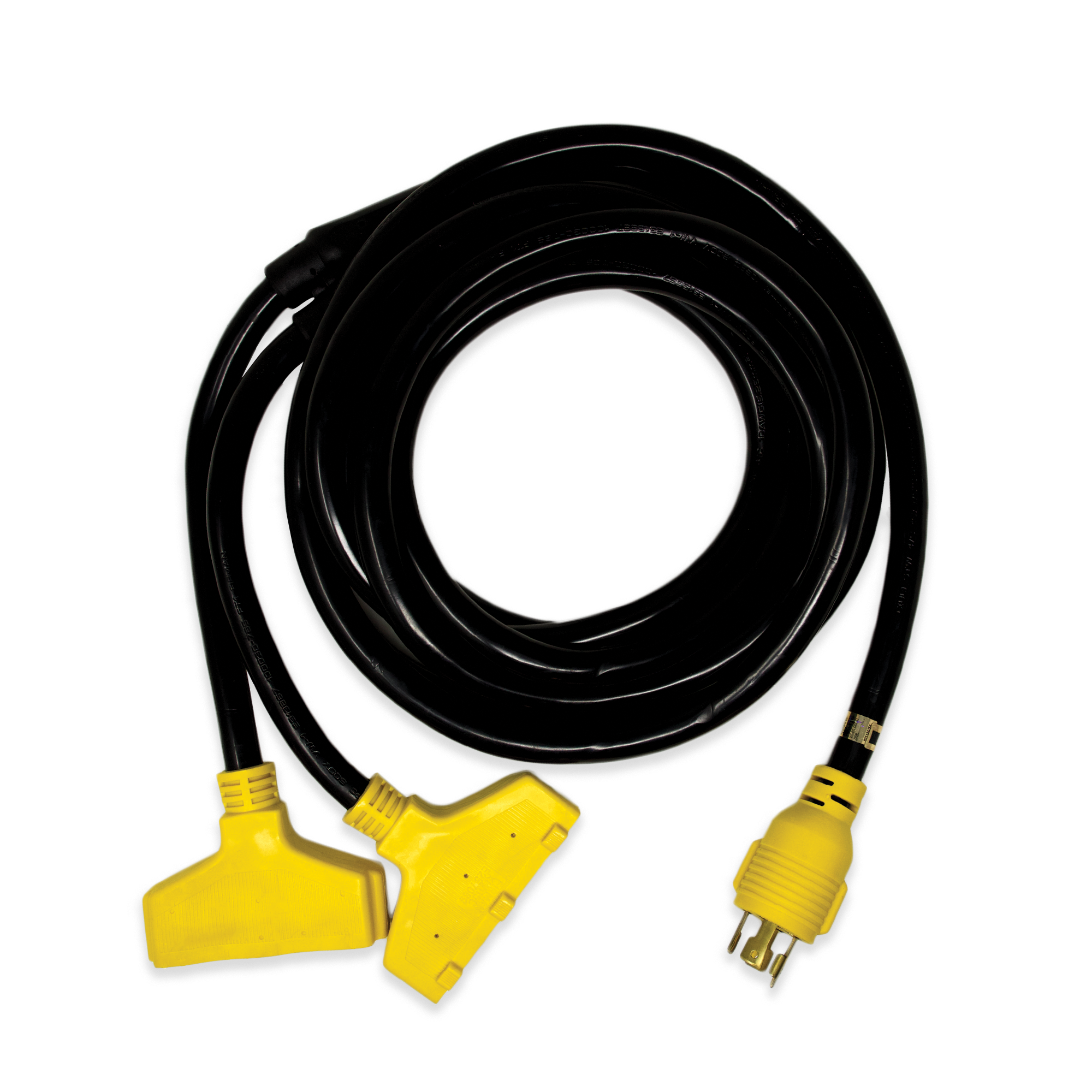 18FT Heavy Duty L14-30P to (6) 5-20R Power Cord