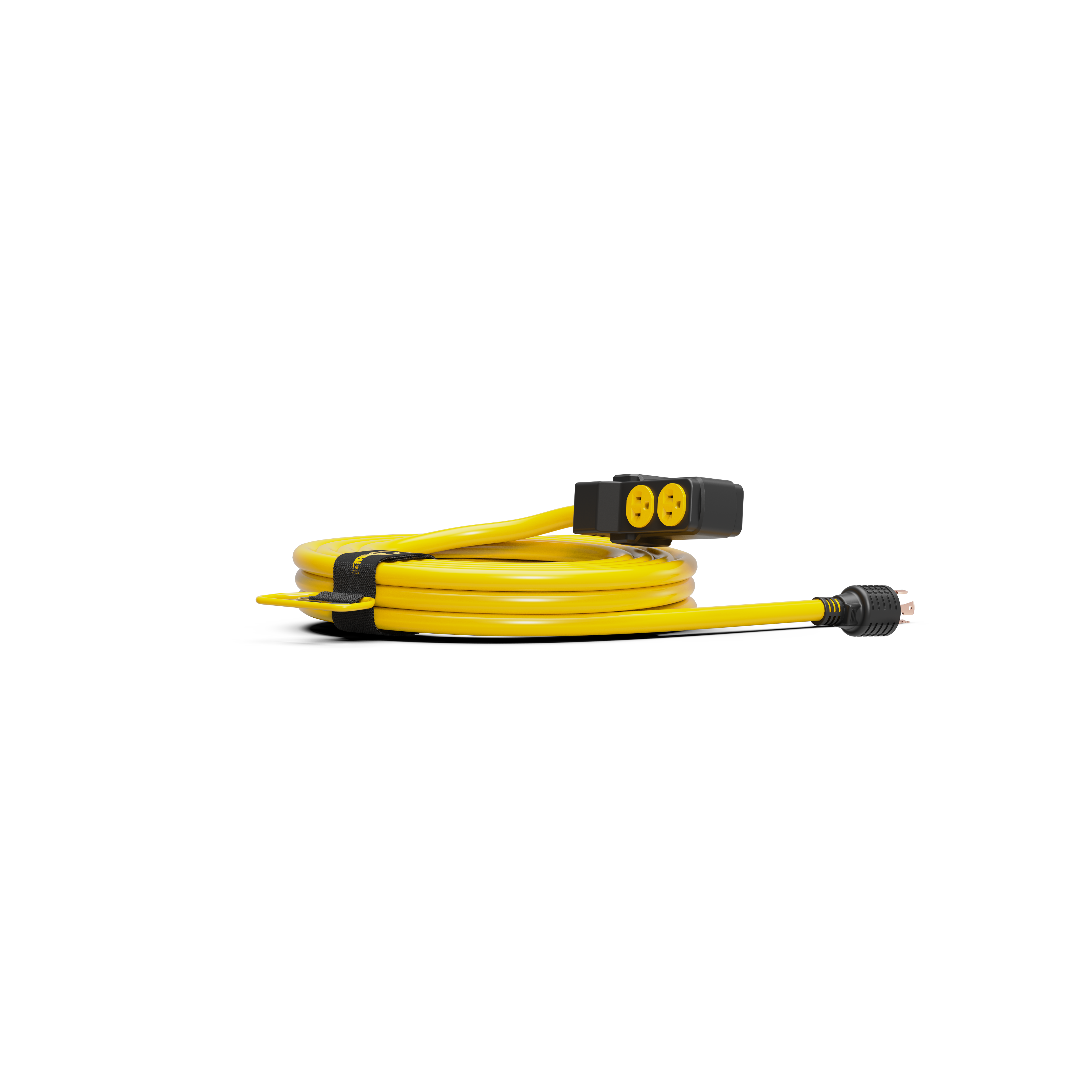 25 FT Heavy Duty L14-30P to (4) 5-20R Cord