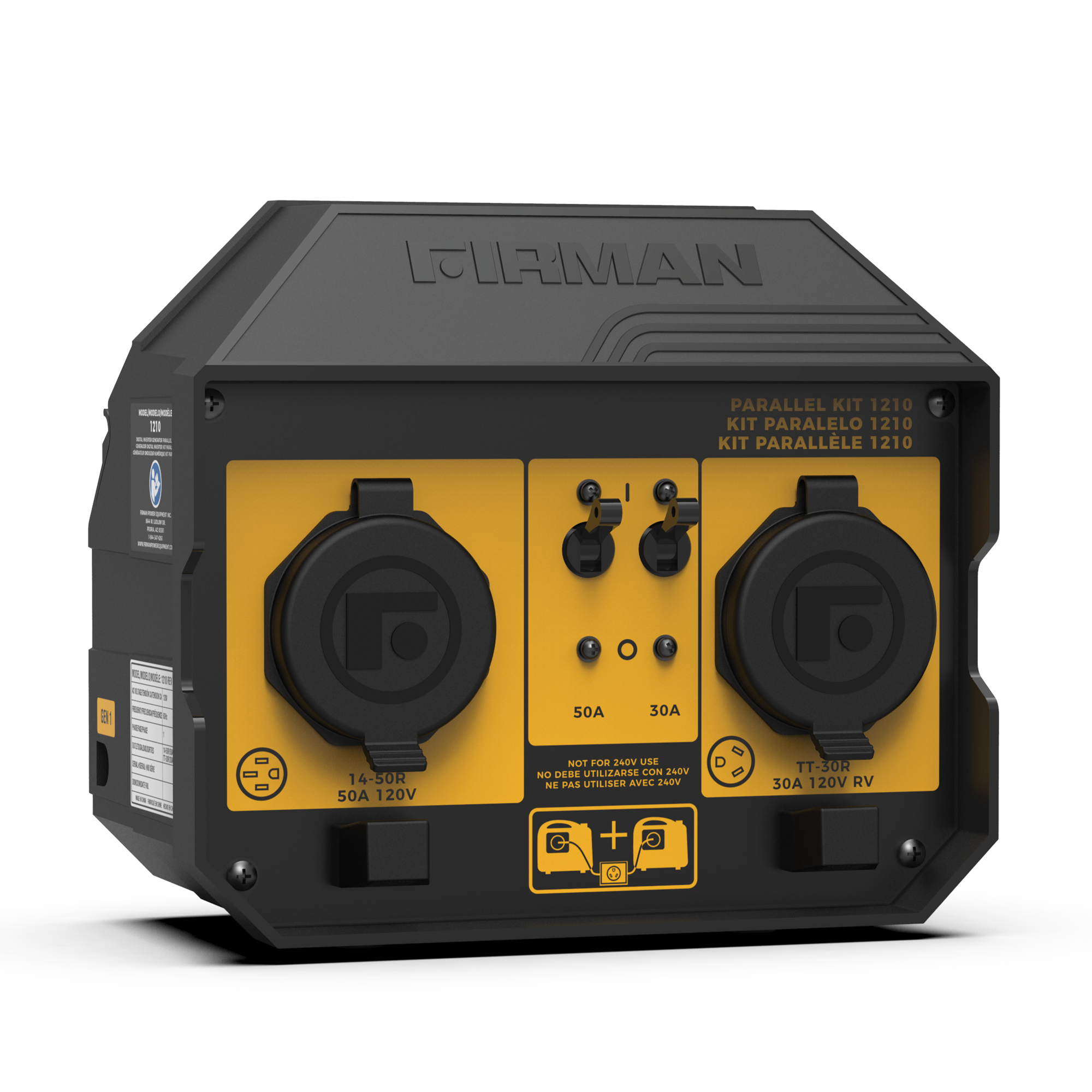 50A PORTABLE GENERATOR PARALLEL KIT