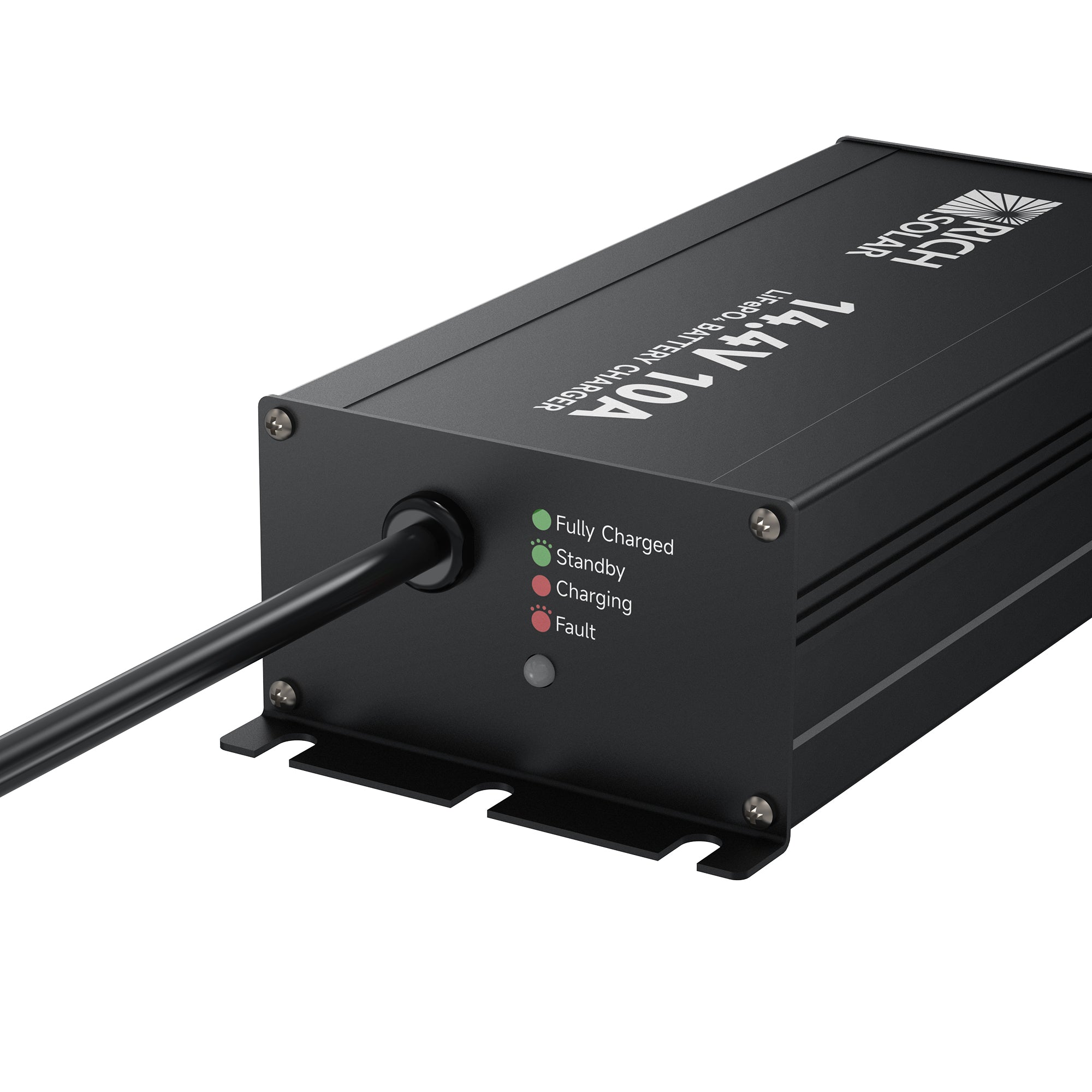 Rich Solar 12V(14.4V) 10A | 100-240VAC | 12V LiFePO4 Battery Charger