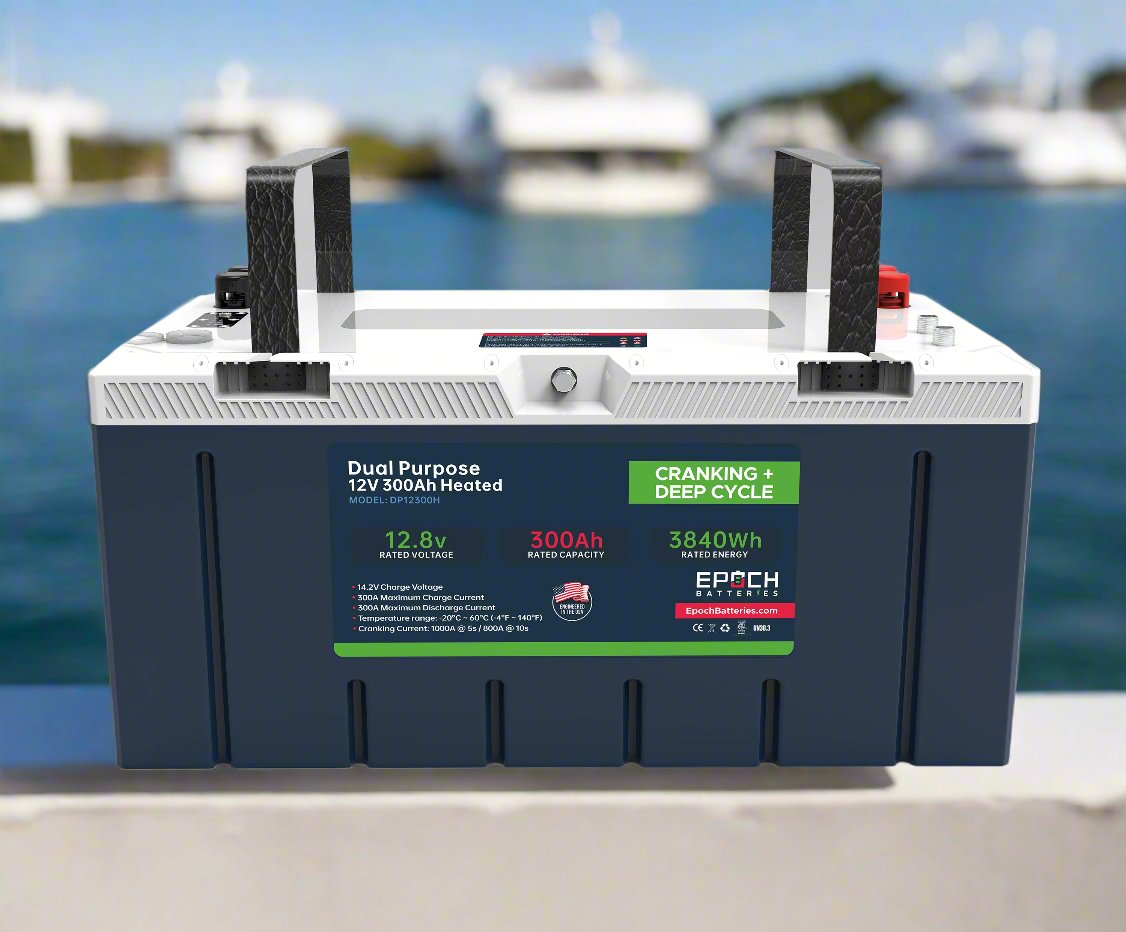 12V 300Ah (3.84kWh) Pro Series - LiFePO4 Cranking & Deep Cycle Lithium Battery (Dual Purpose)