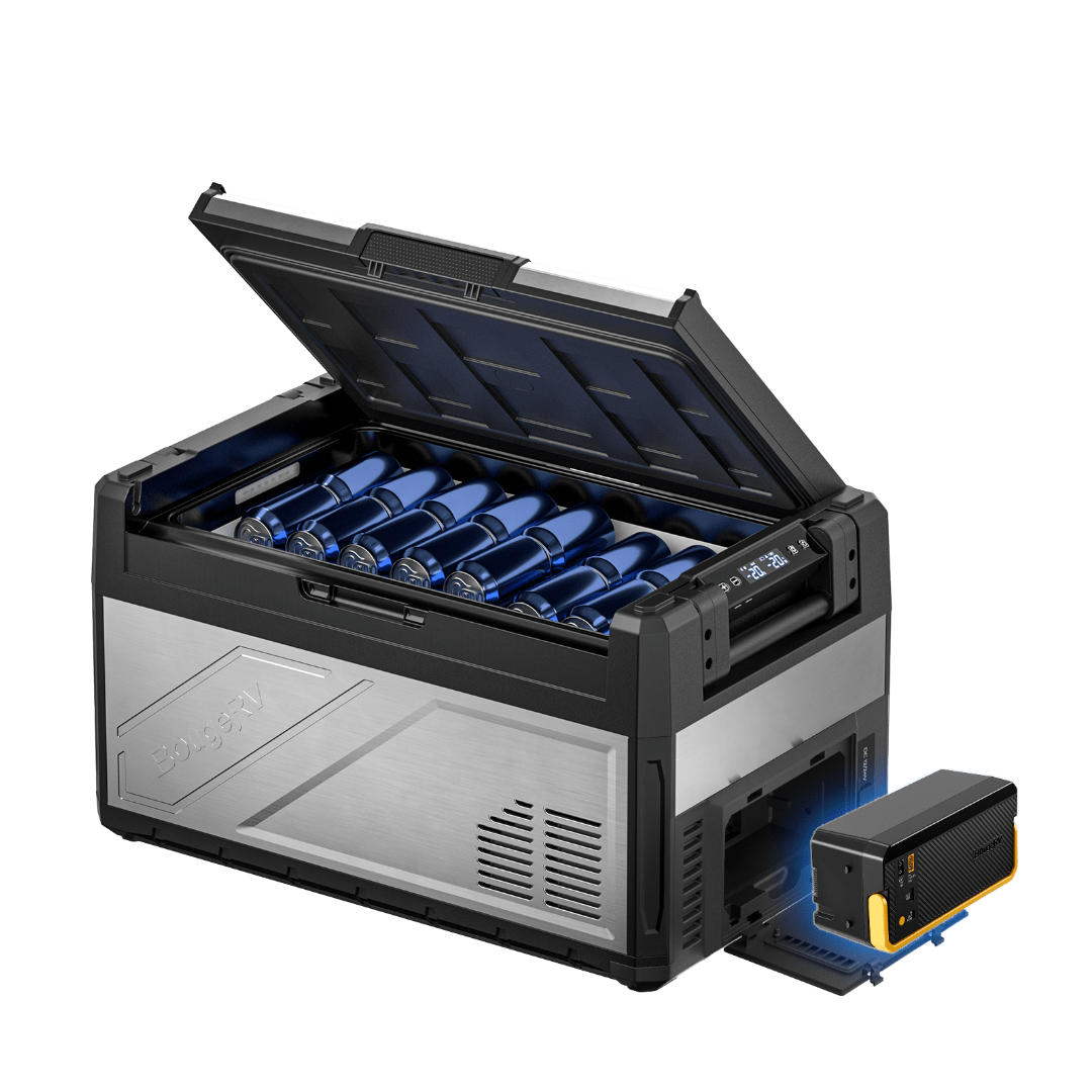 BougeRV Rocky V3.0 41QT Dual Zone 12V Car Fridge