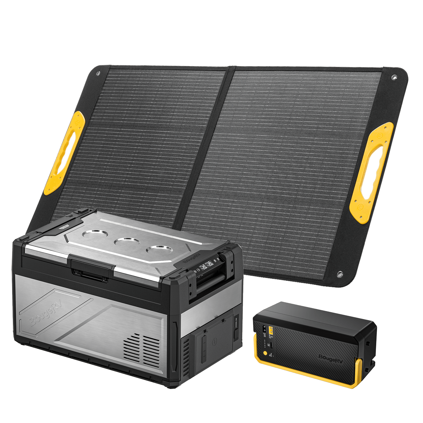 BougeRV Rocky V3.0 41QT Dual Zone 12V Car Fridge
