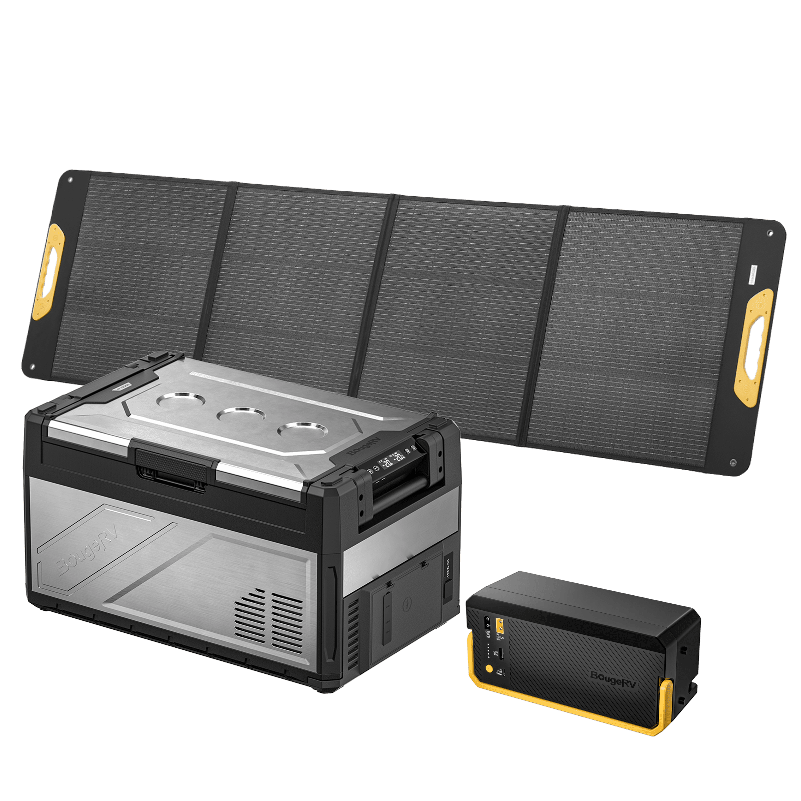 BougeRV Rocky V3.0 41QT Dual Zone 12V Car Fridge