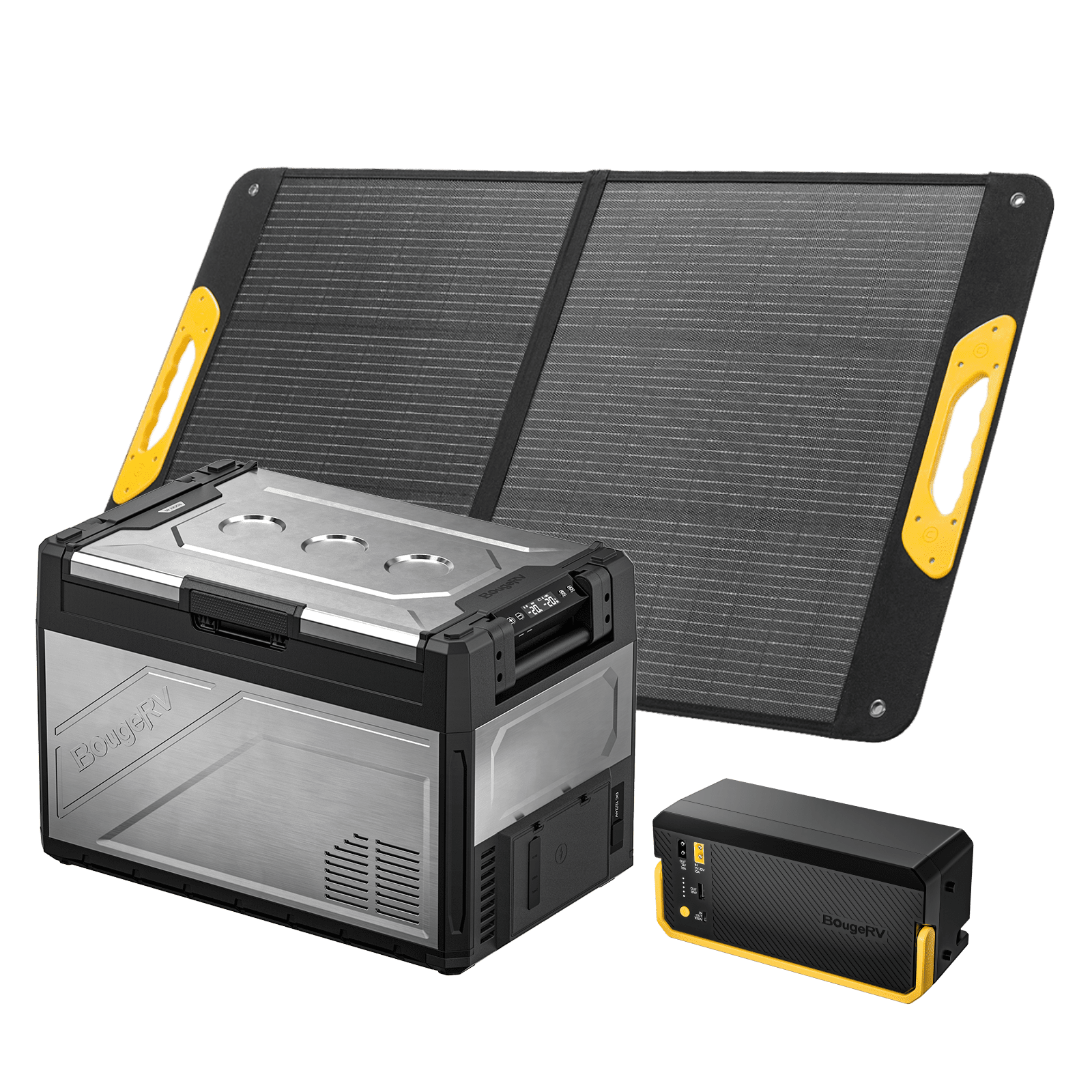 BougeRV Rocky V3.0 55QT Dual Zone 12V Car Fridge