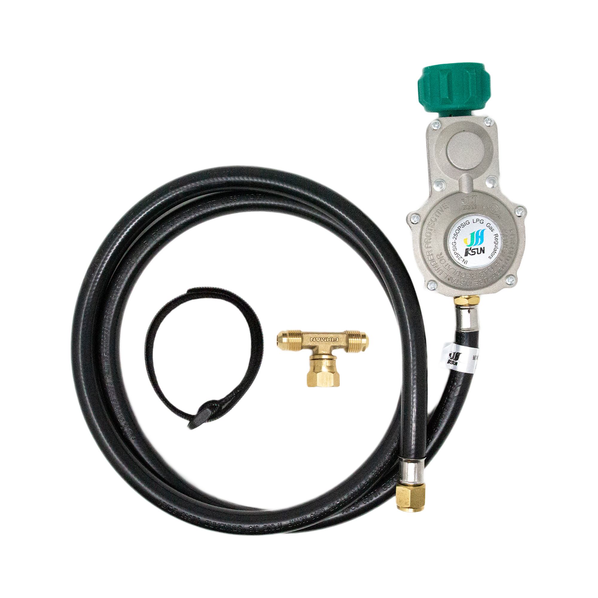 LPG Tank Hose with 3-way fitting