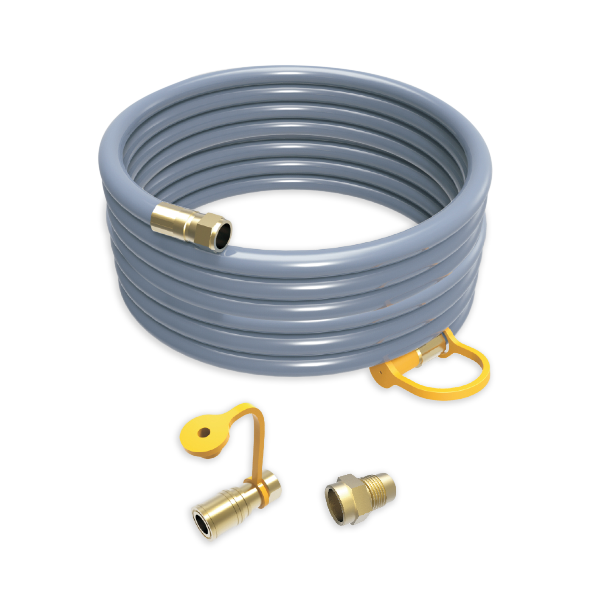 25FT Natural Gas Hose with Storage Strap