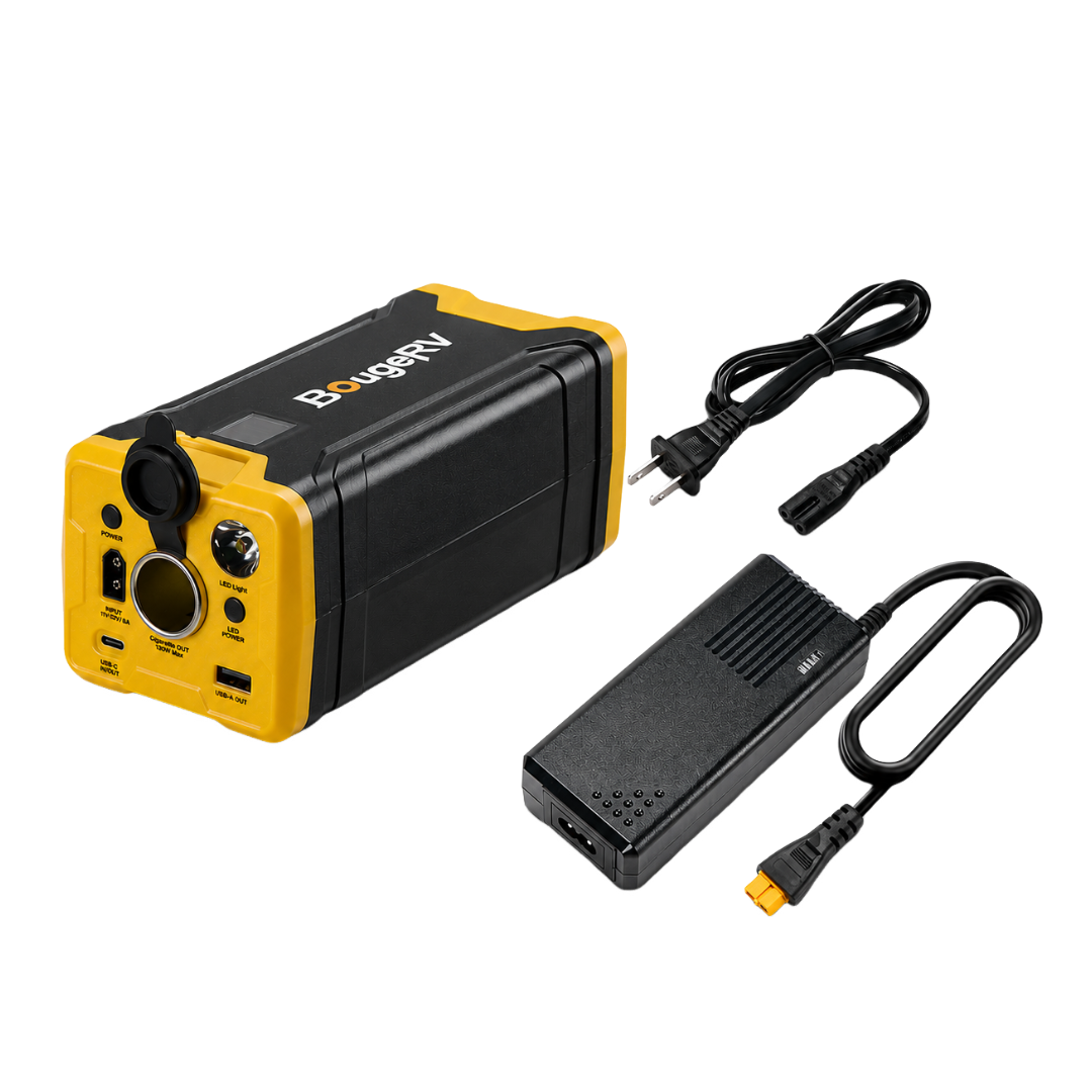 BougeRV 266Wh Portable Power Station for Fridge