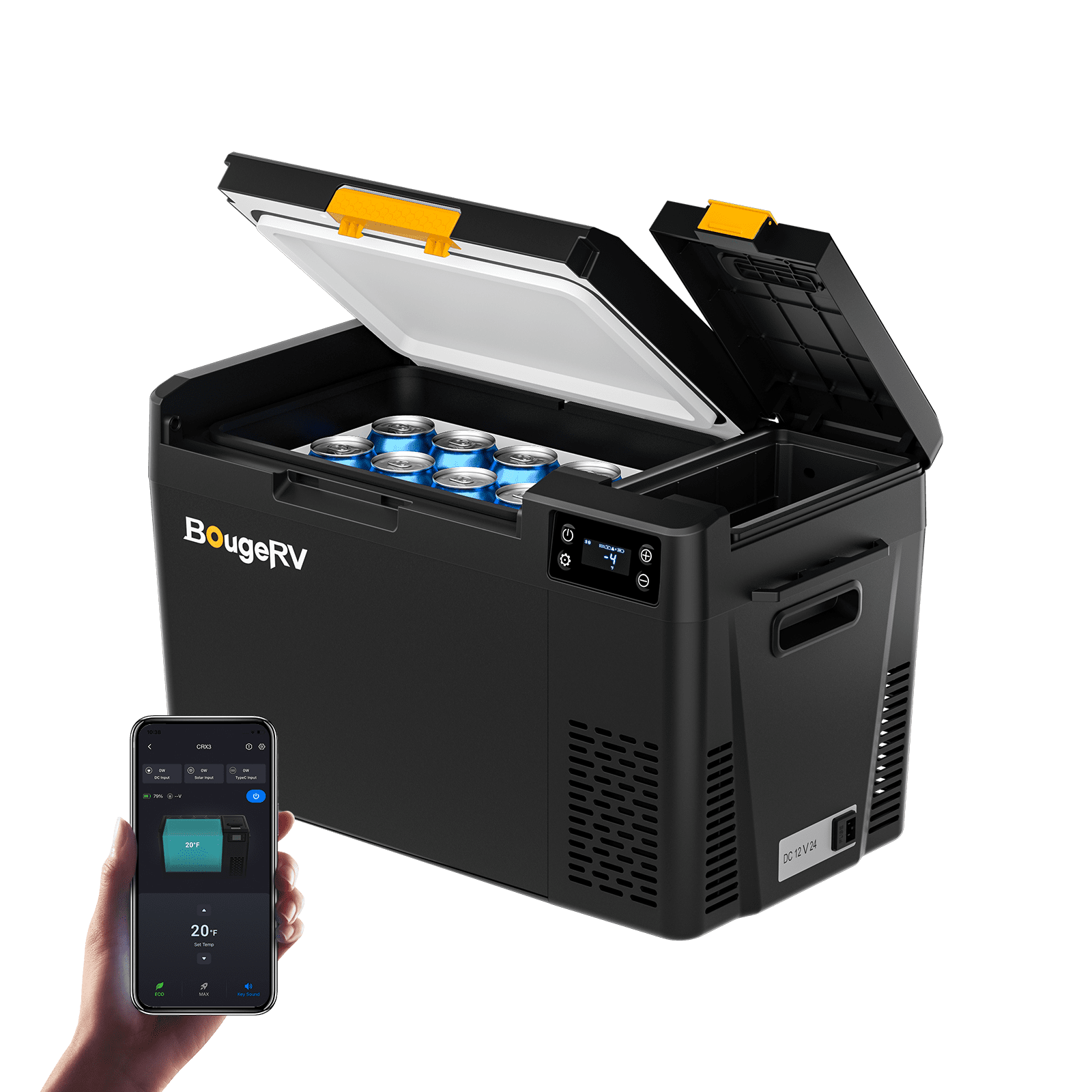 BougeRV CRX3 23QT Portable Car Fridge