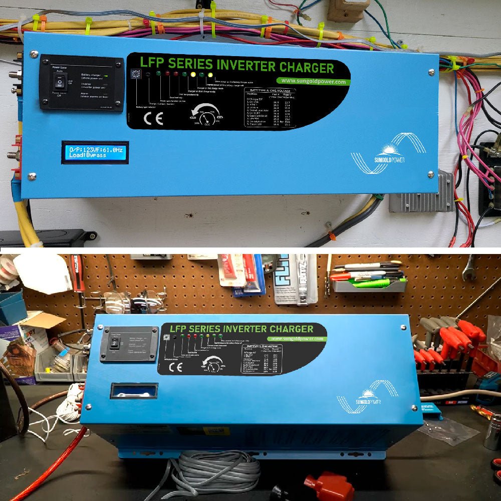 Low Frequency Inverter 3000W-DC12V (single phase) AC input 120V AC output 120V