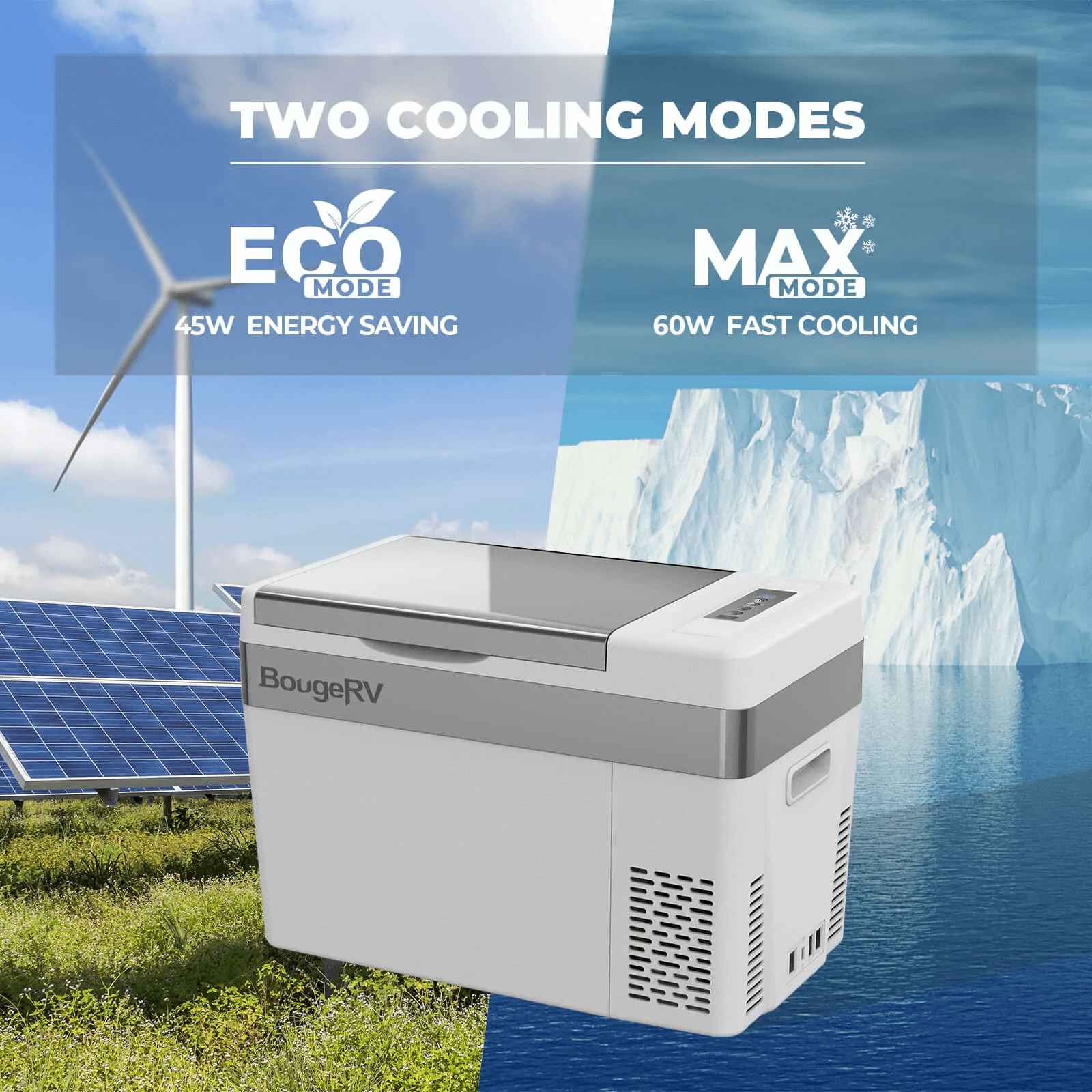 30QT Refrigerator with 286Wh Power Station