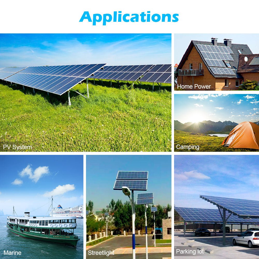 370W Mono Black Solar Panel