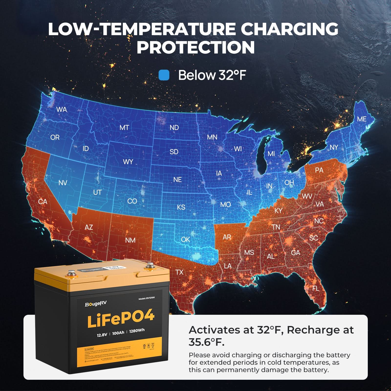 BougeRV 400W 12V CIGS Flexible Solar System Kit (Pre-Punched Holes)