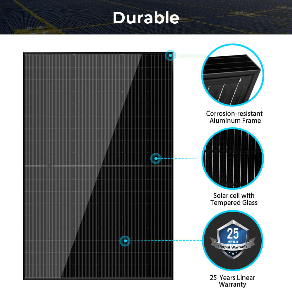 440W Mono Black N-Type Solar Panel