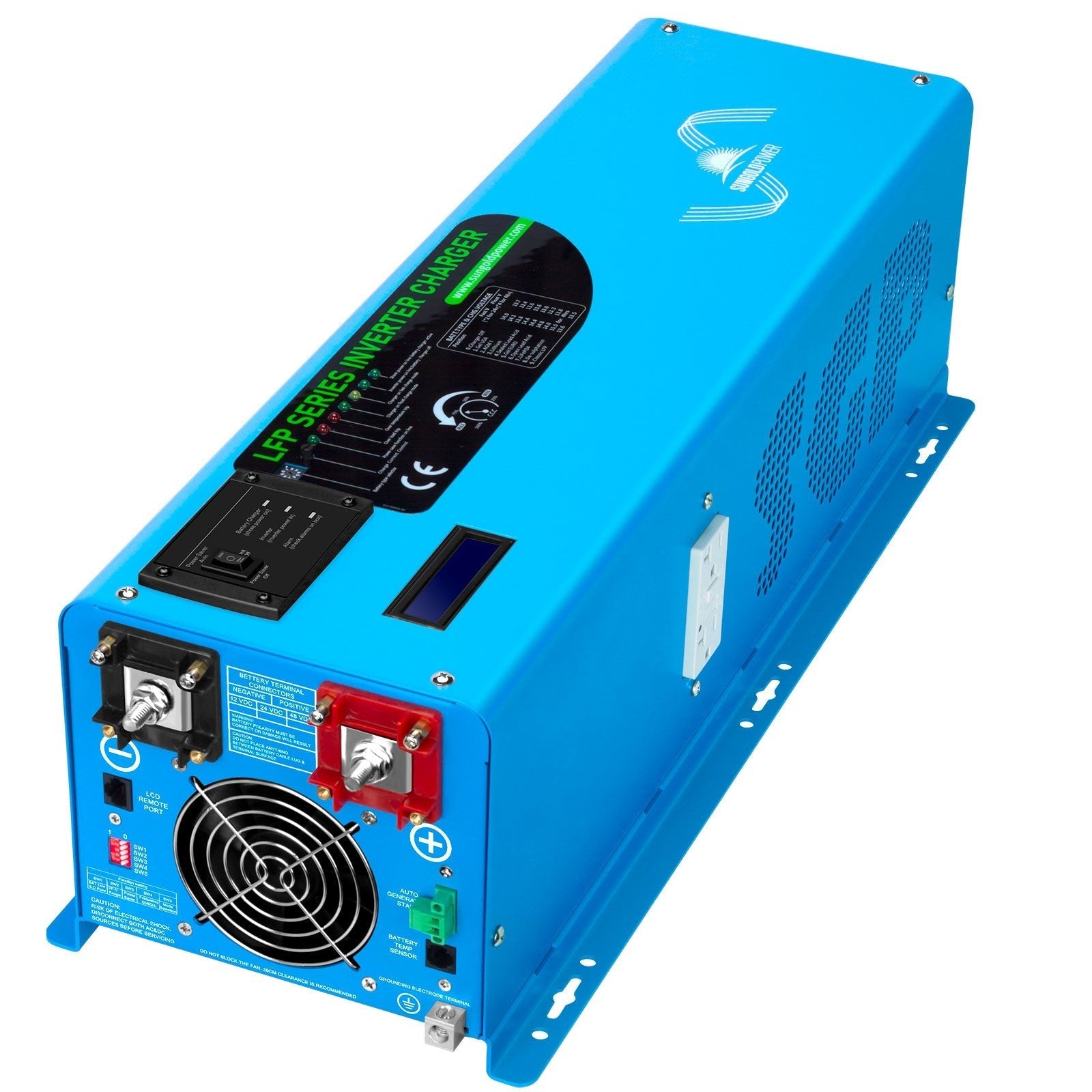 Low Frequency Inverter 6000W-DC48V (split phase) AC input 240V AC output 120V and 240V