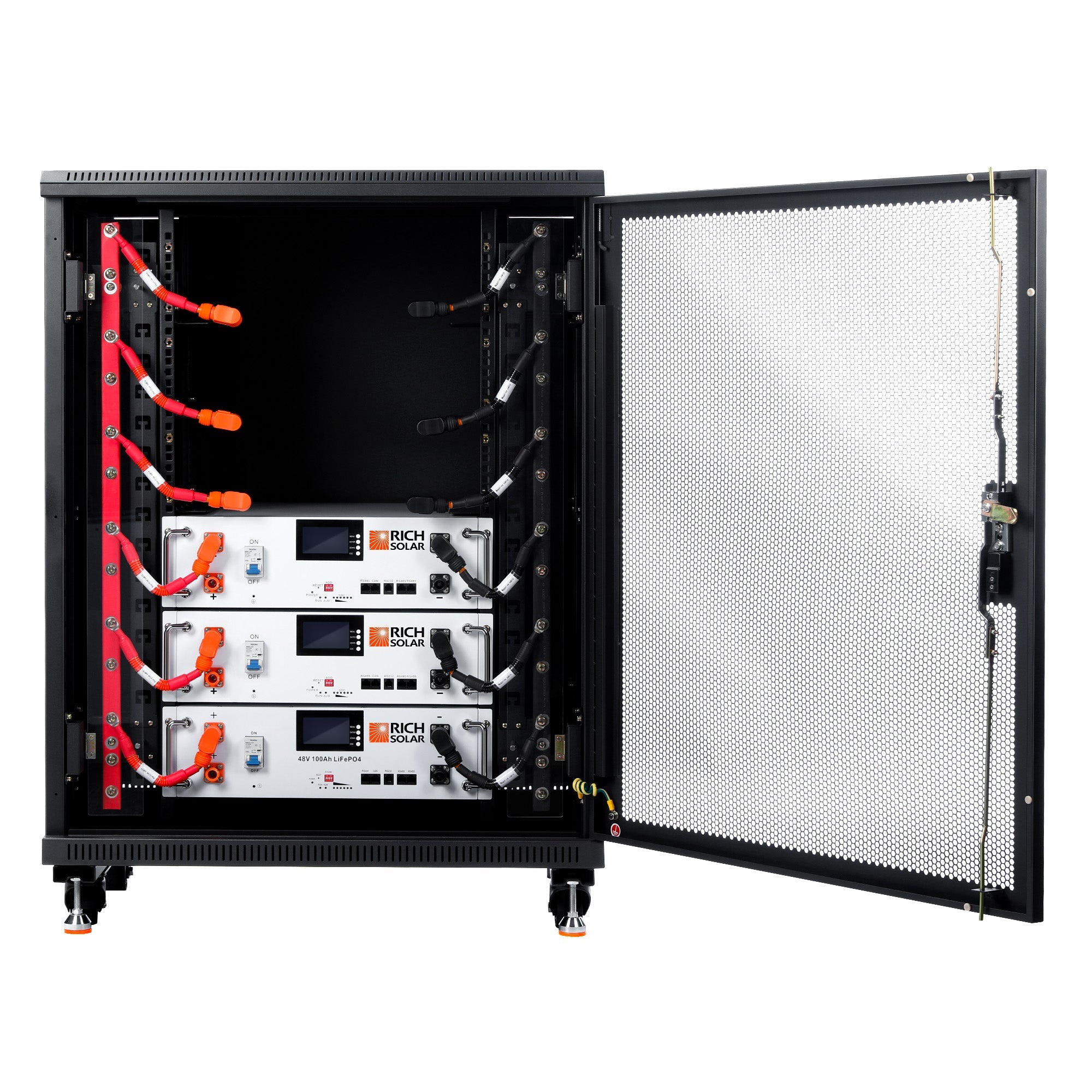 Rich Solar ALPHA 5 | 48V 100Ah LiFePO4 Battery | Premium 48V Server Rack Lithium Battery for Residential, Commercial, Off-Grid | 7,000 Lifetime Cycles