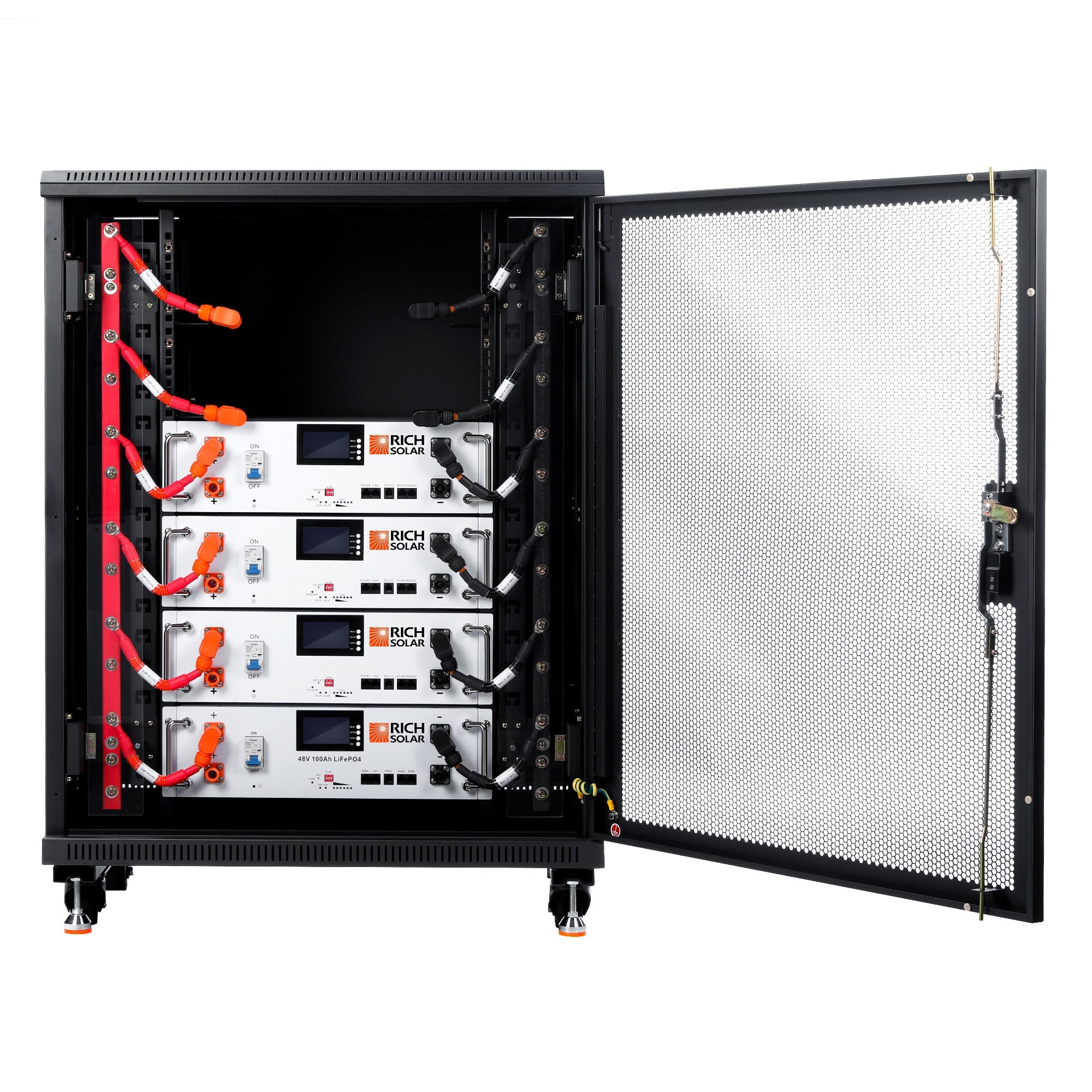 Rich Solar ALPHA 5 | 48V 100Ah LiFePO4 Battery | Premium 48V Server Rack Lithium Battery for Residential, Commercial, Off-Grid | 7,000 Lifetime Cycles