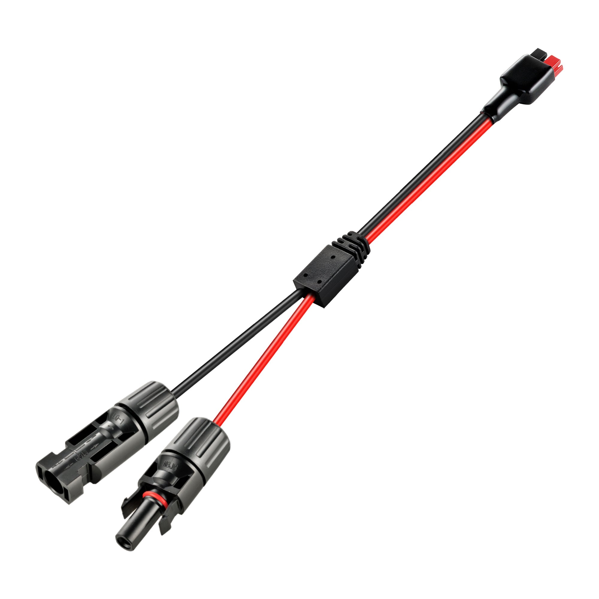 Rich Solar Anderson Adapter to Solar Connectors | Anderson to Solar Connector Adapter | Red and Black Anderson to PV Panel Connection | Easy Install