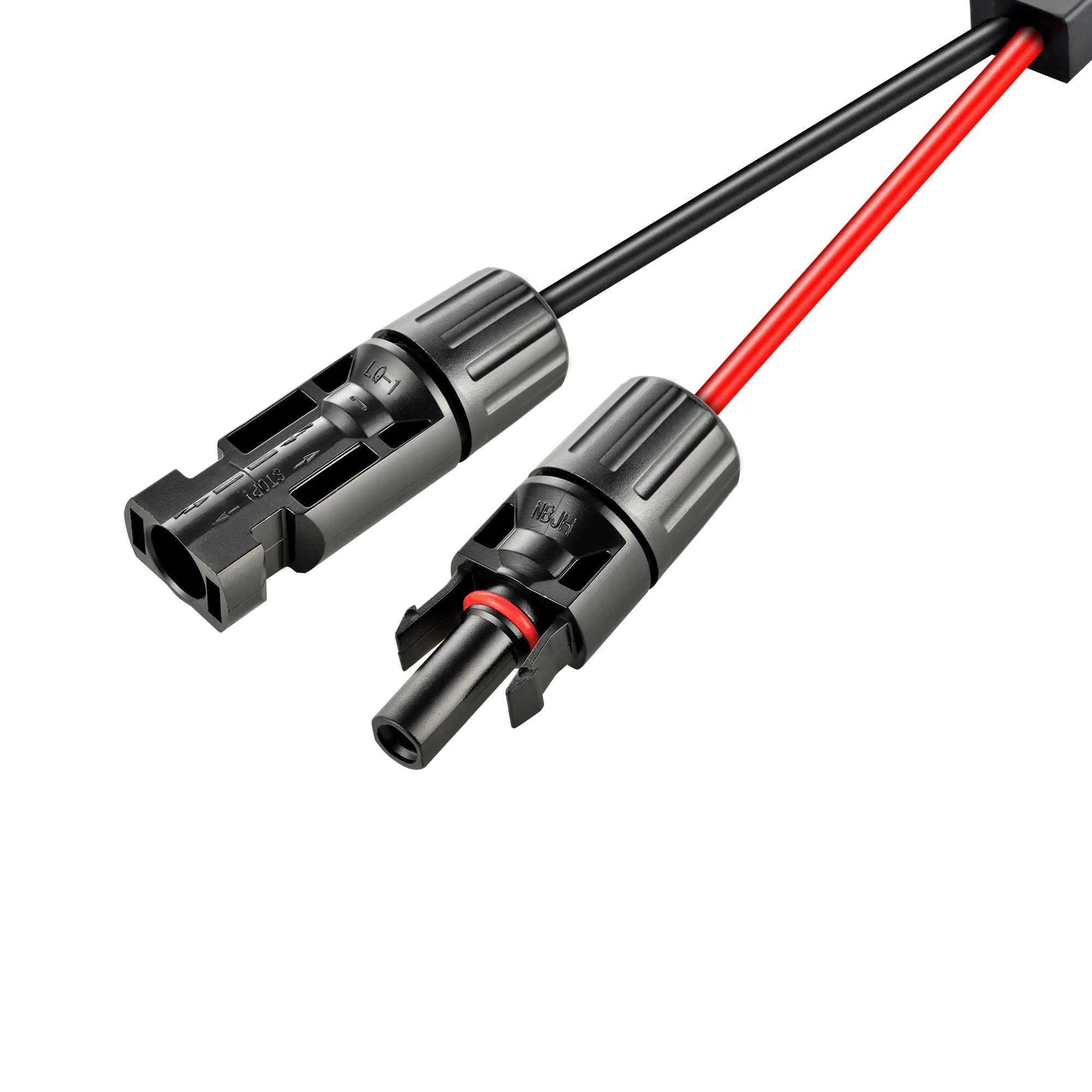 Rich Solar Anderson Adapter to Solar Connectors | Anderson to Solar Connector Adapter | Red and Black Anderson to PV Panel Connection | Easy Install