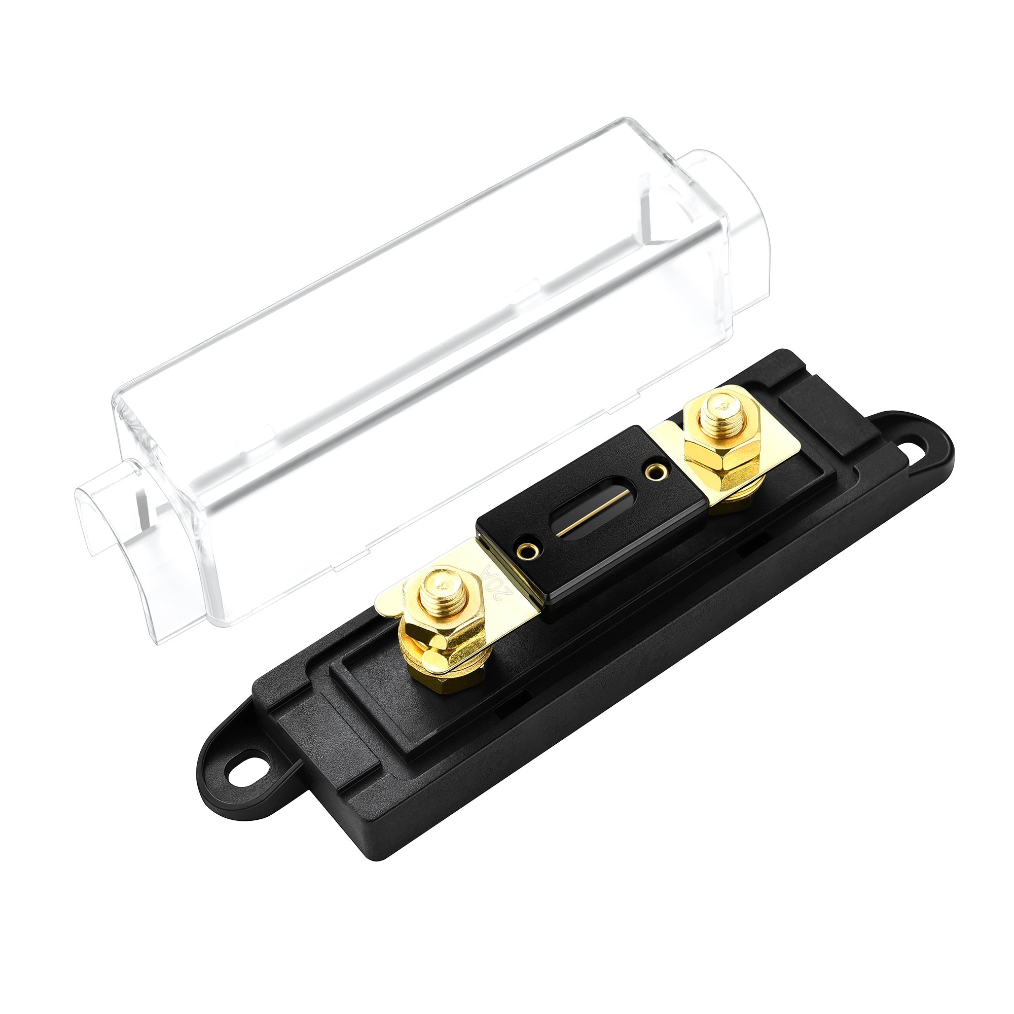 Rich Solar ANL Fuse Holder with Fuse | Choose Amp: 20A, 30, 40A, 60A, 80A, 100A, 150A, 300A