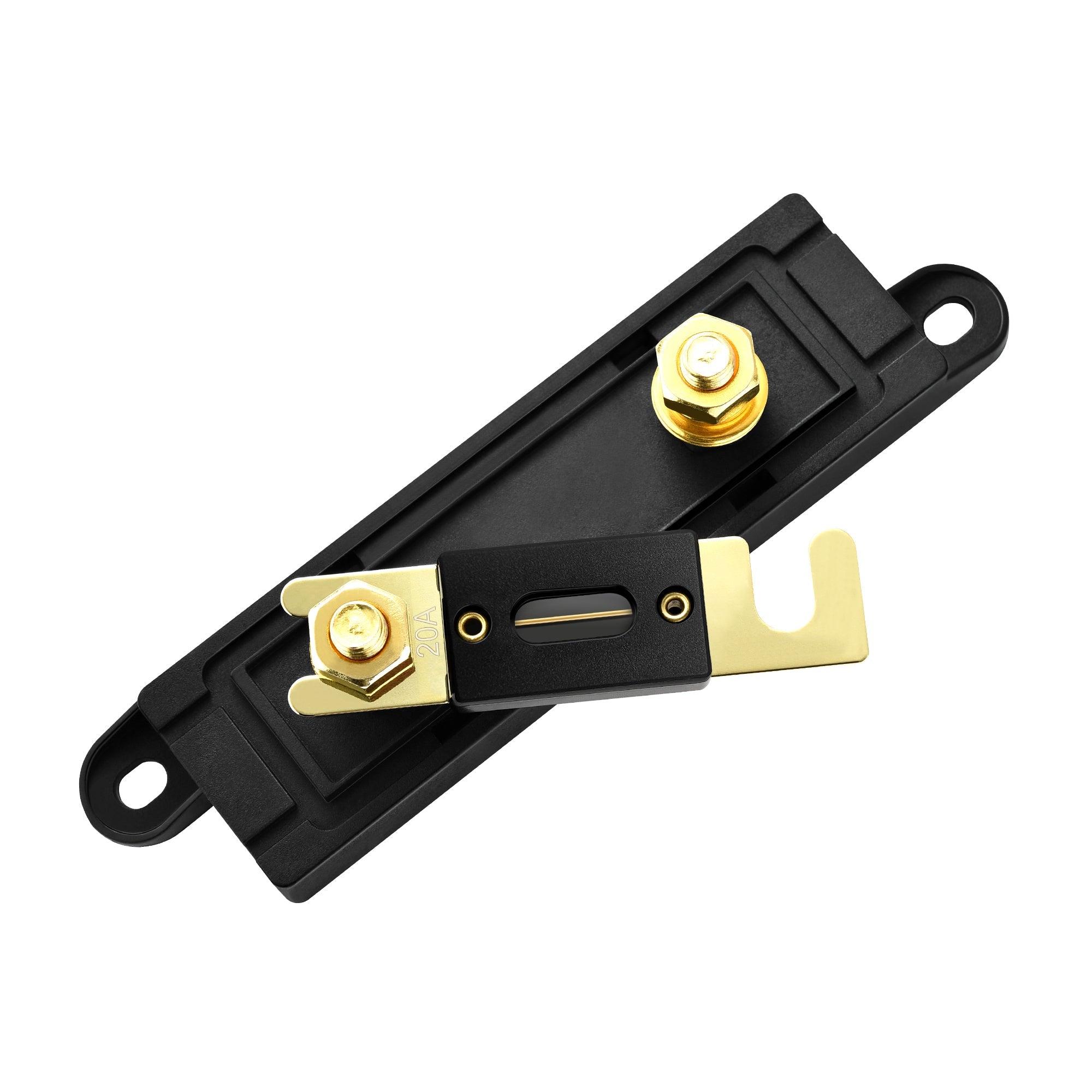 Rich Solar ANL Fuse Holder with Fuse | Choose Amp: 20A, 30, 40A, 60A, 80A, 100A, 150A, 300A