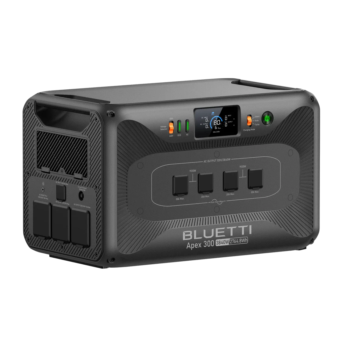 Bluetti Apex 300 Versatile Power Station | 3,840W, 2,764.8Wh