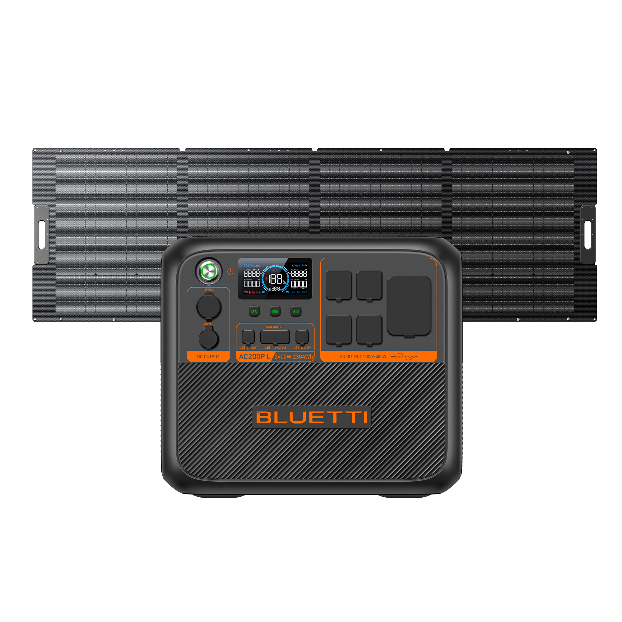 BLUETTI AC200P L Portable Power Station | 2,400W 2,304Wh