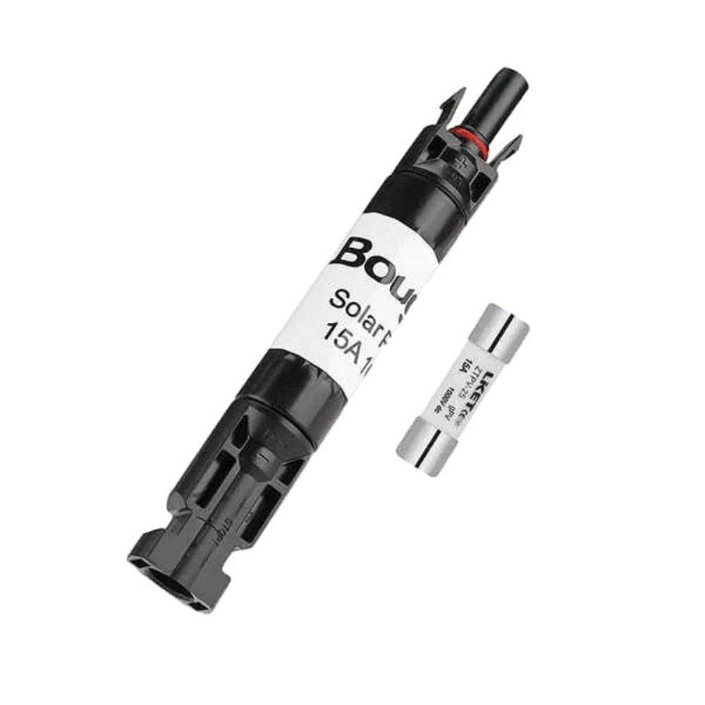 BougeRV 15A Solar Fuse Holder