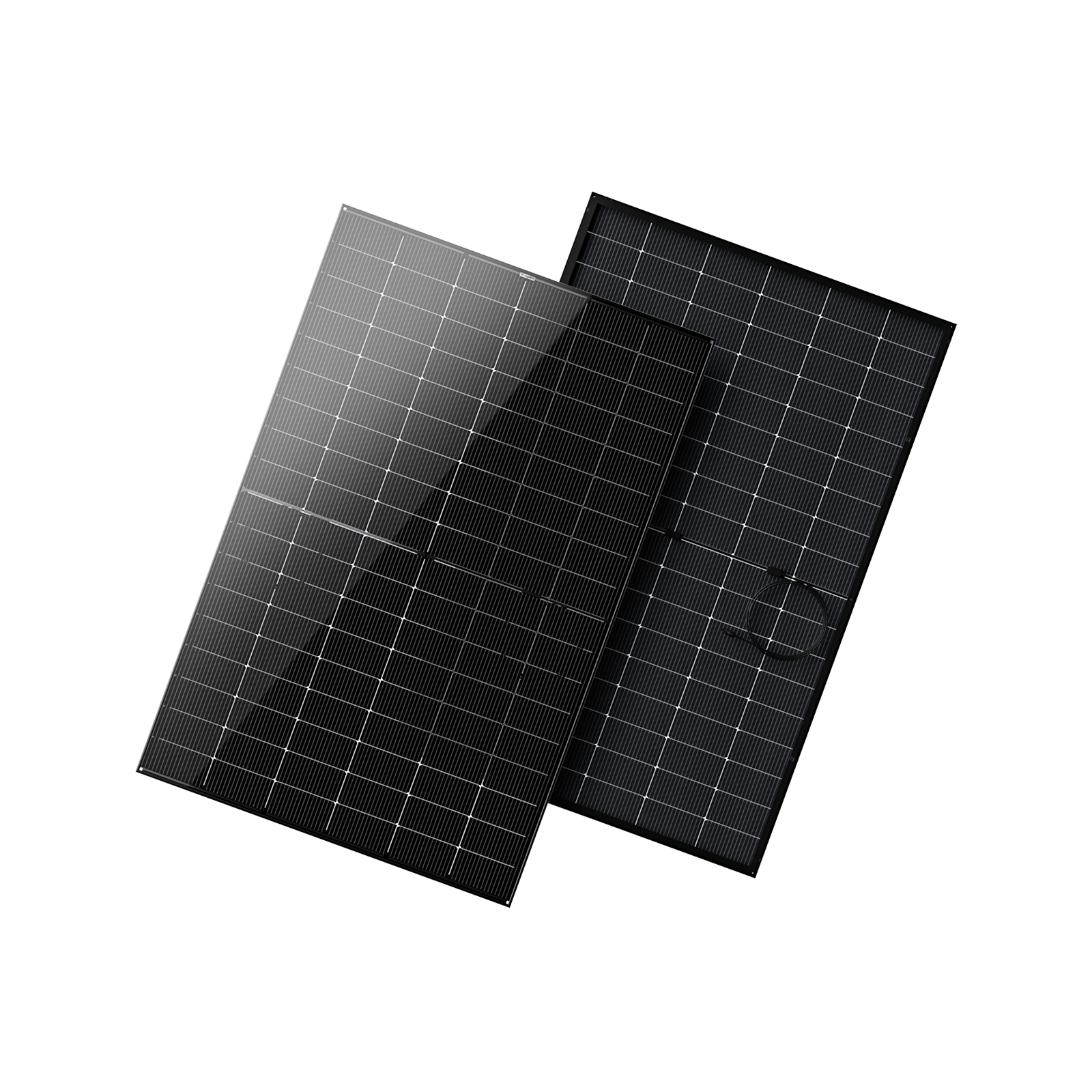 BougeRV 400 Watt N-Type Rigid Bifacial 16BB Mono Solar Panel