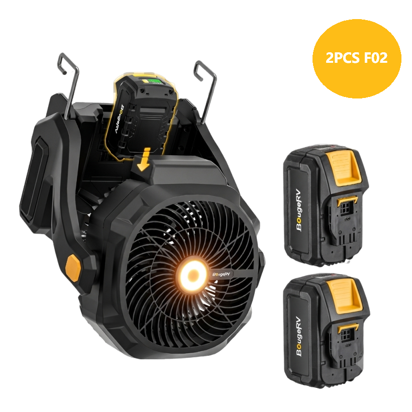 BougeRV F02 Portable Fan for Outdoor