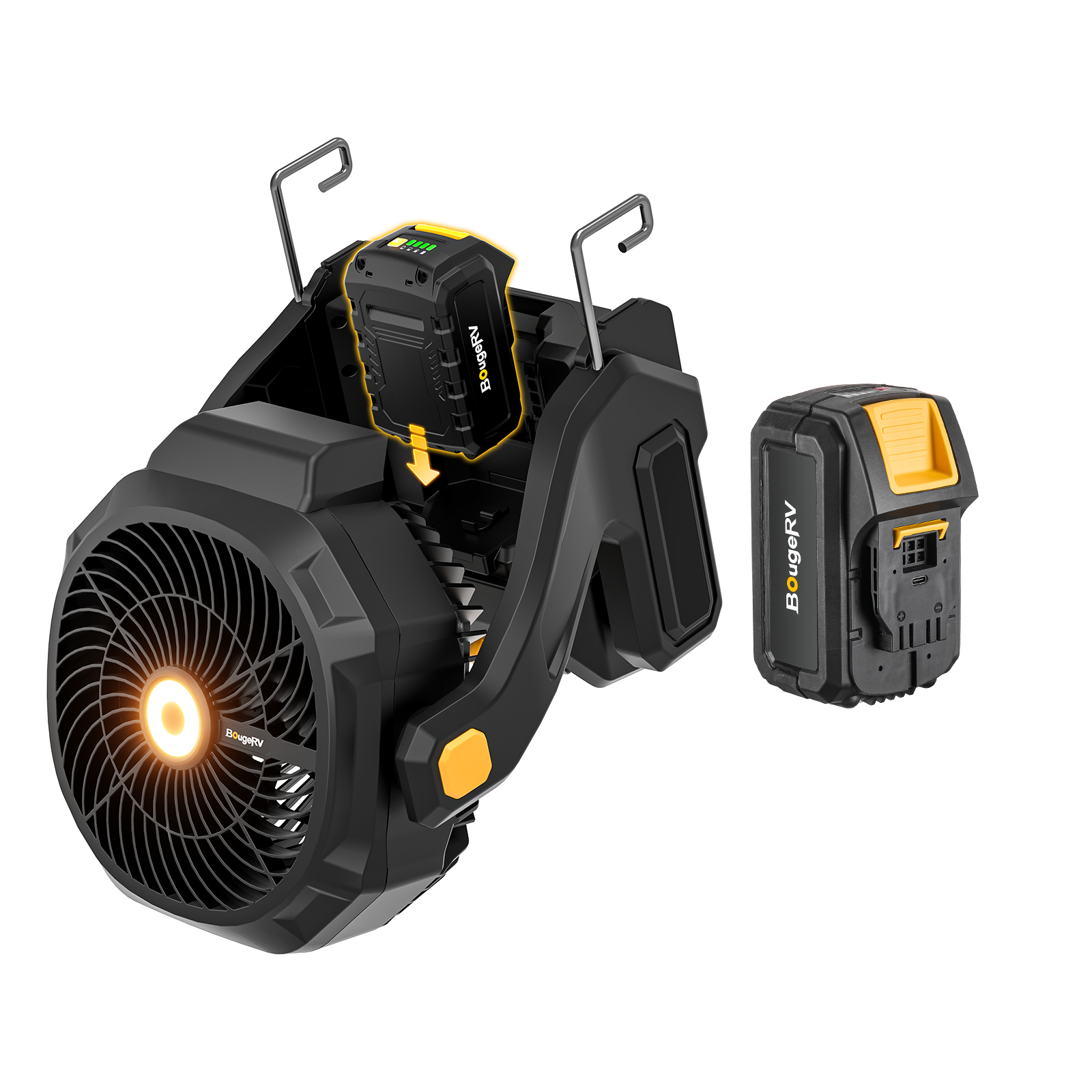 BougeRV F02 Portable Fan for Outdoor