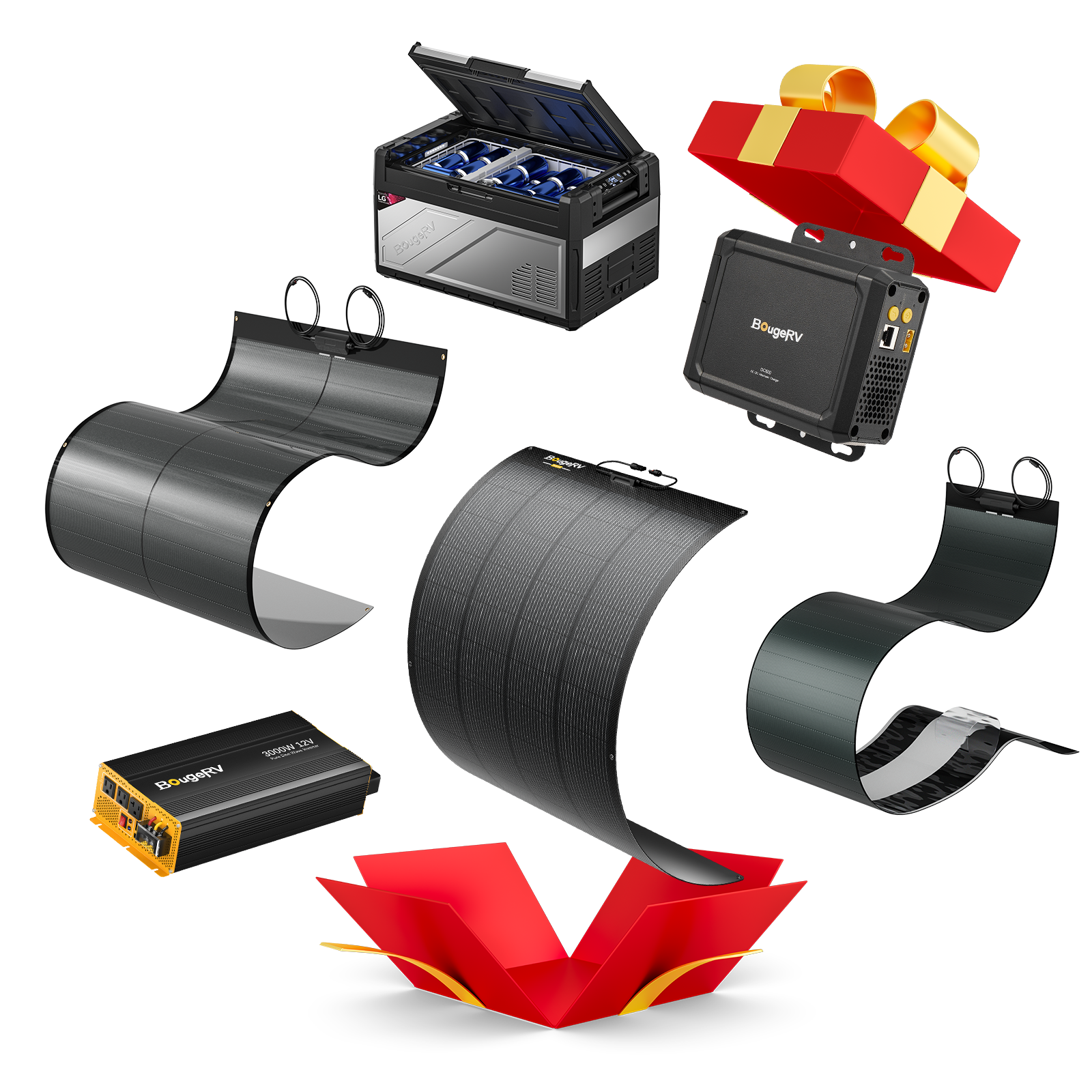 BougeRV Mystery Ultra Solar Gift Box