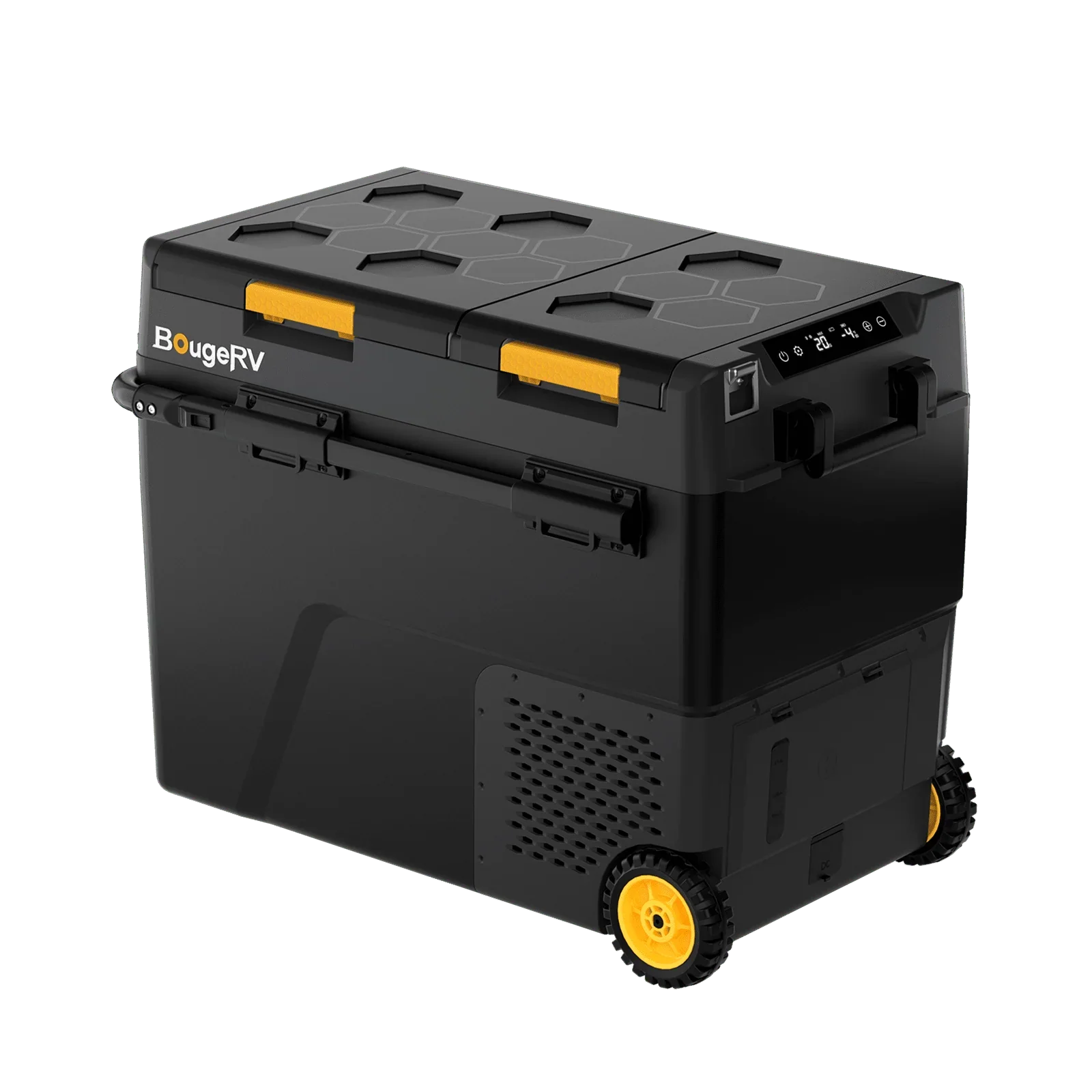 BougeRV New CRD2 V2.0 61QT Dual Zone 12V Portable Fridge