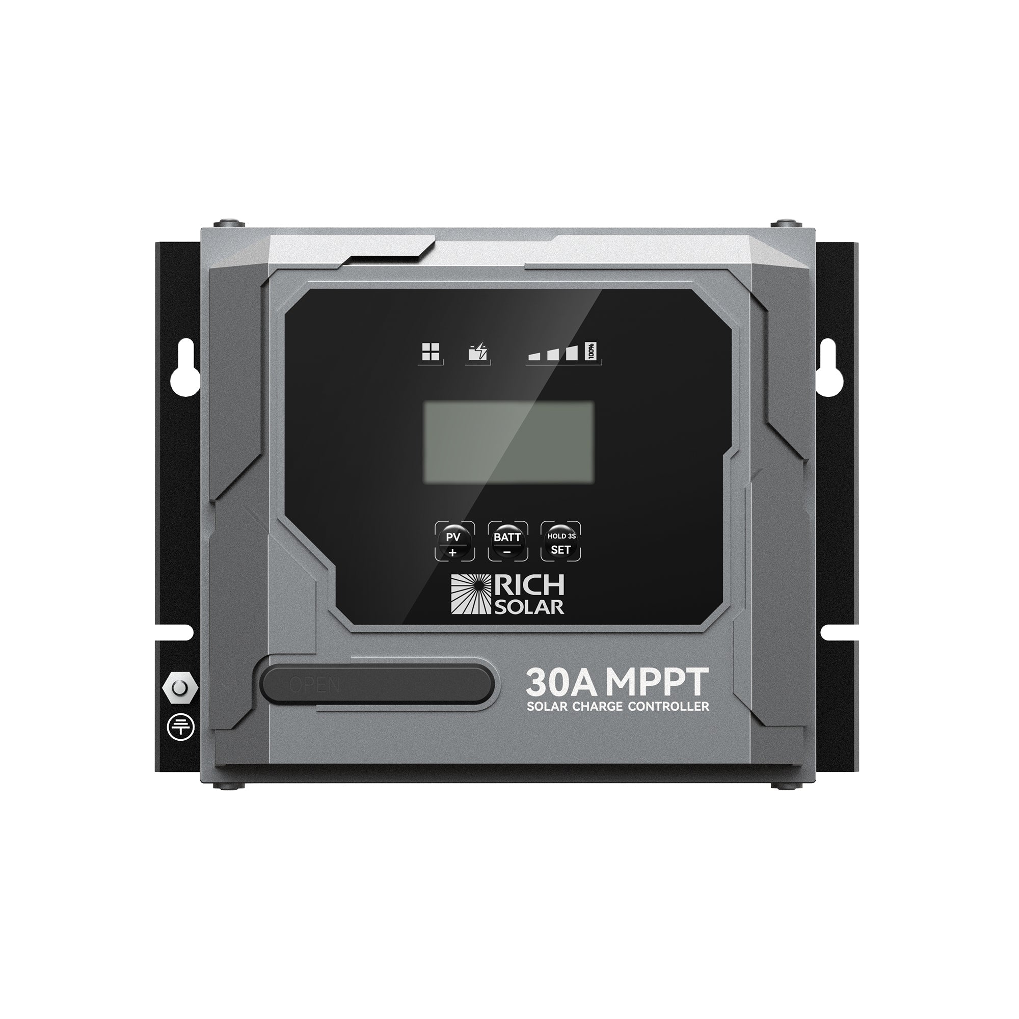 Rich Solar BRAVO 30 | 30 Amp MPPT Solar Charge Controller | Premium 30A 12V/24V MPPT Solar Controller for RVs, Trailers, Campers, Vans, Boats, Off-Grid