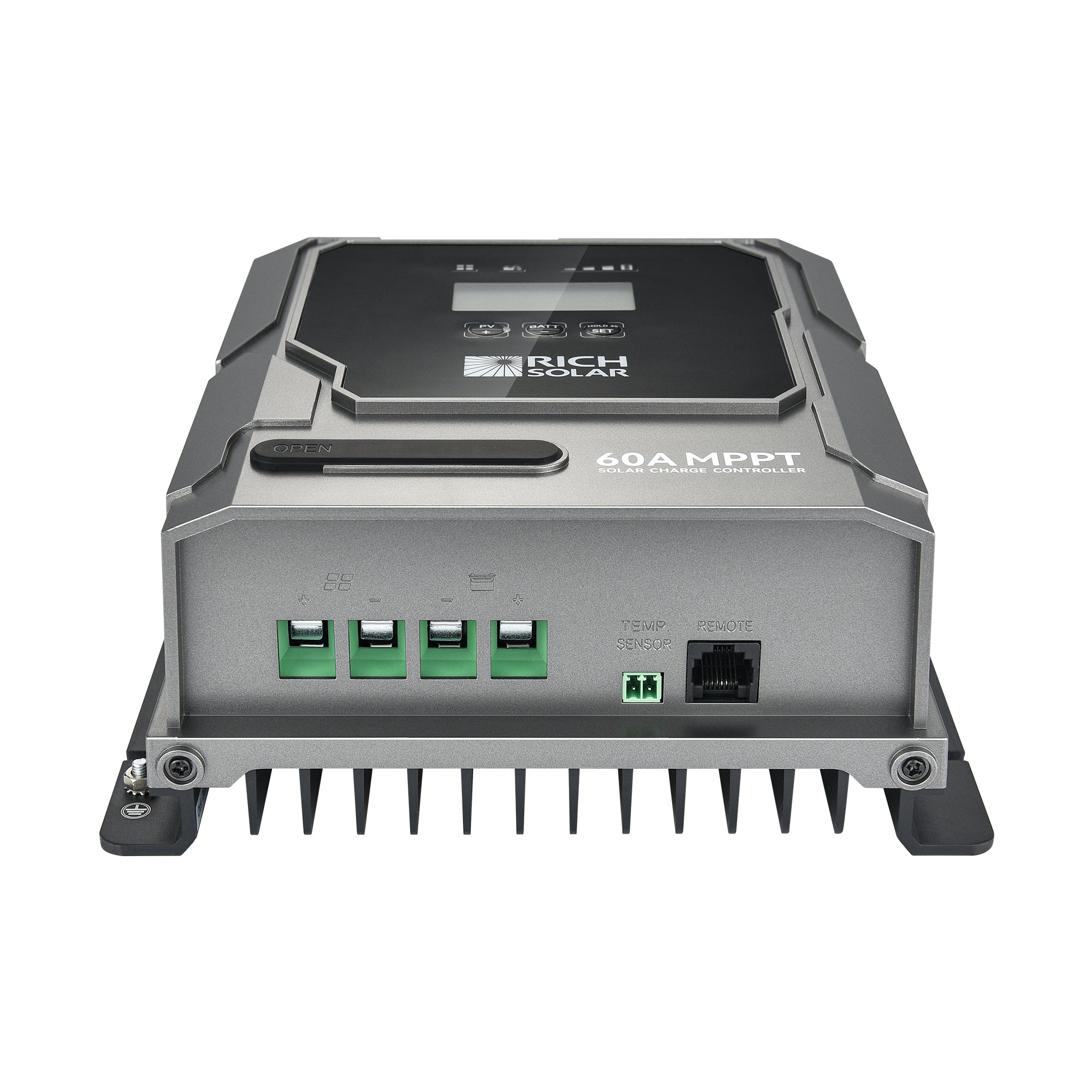 Rich Solar BRAVO 60 | 60A MPPT Solar Charge Controller | Premier 60A 12V/24V MPPT Solar Controller for RVs, Trailers, Campers, Vans, Boats, Off-Grid