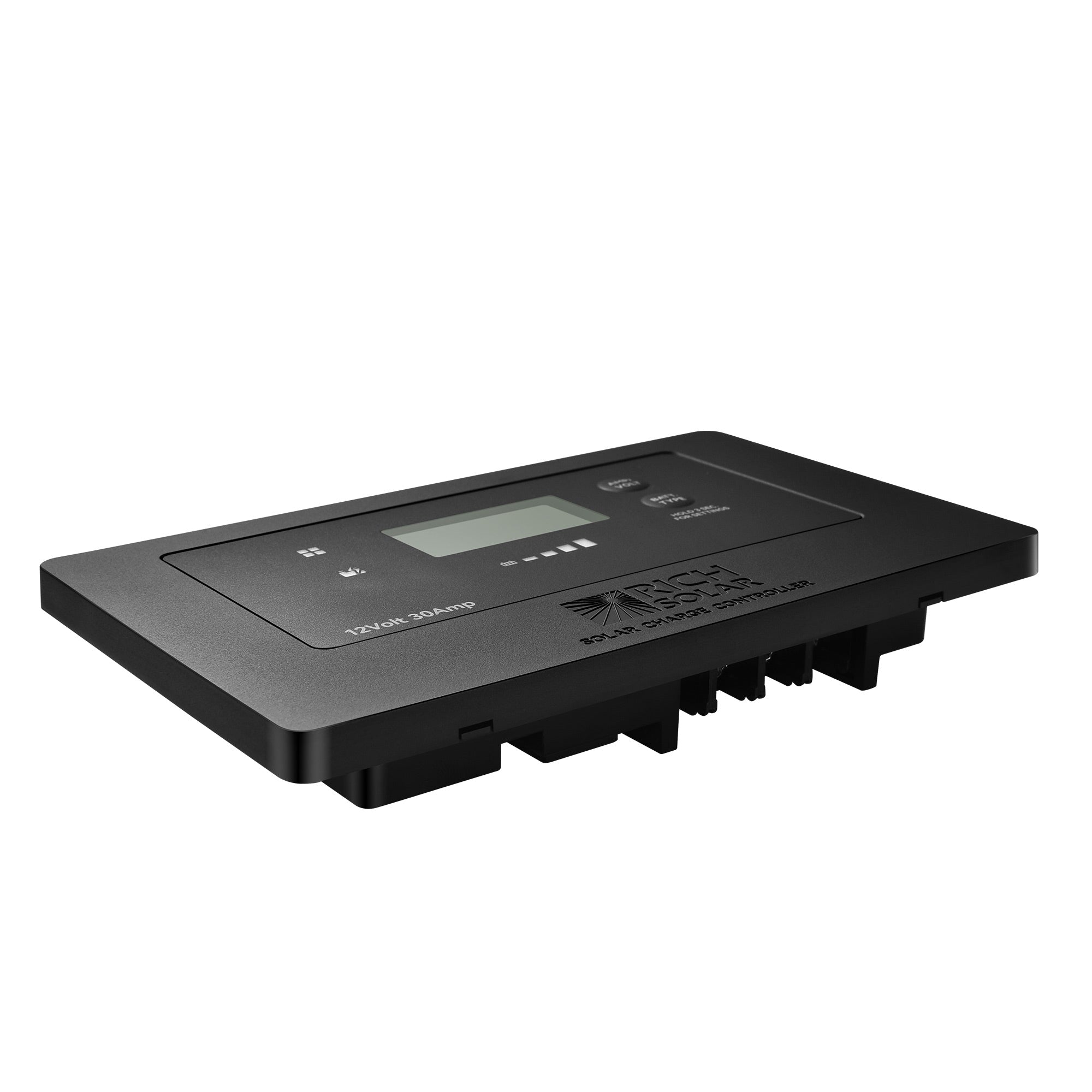 Rich Solar BRAVO AIR 30 | 30A Flush Mount PWM Solar Charge Controller | Bluetooth & Multi-Protection | Premium 12V 30A Controller for RVs, Trailers, Campers, Vans & Boats