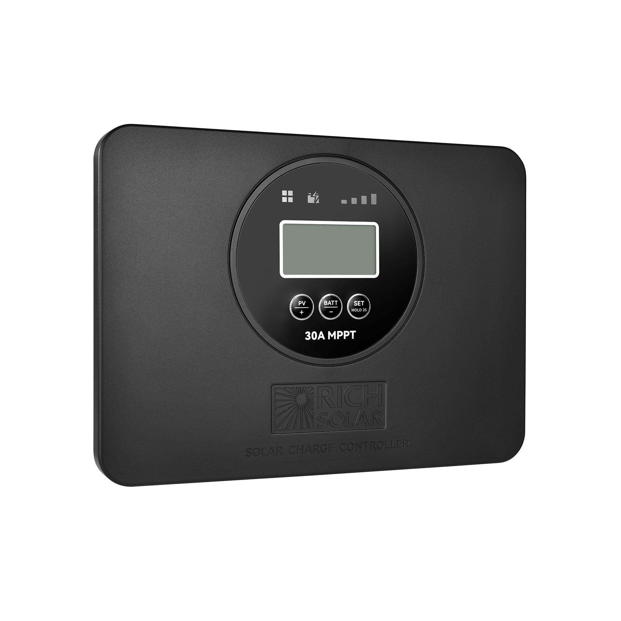 Rich Solar BRAVO PRO 30 | Premium 30A 12V/24V MPPT Flush Mount Solar Controller for RVs, Trailers, Campers, Vans, Boats, Off-Grid | With Bluetooth