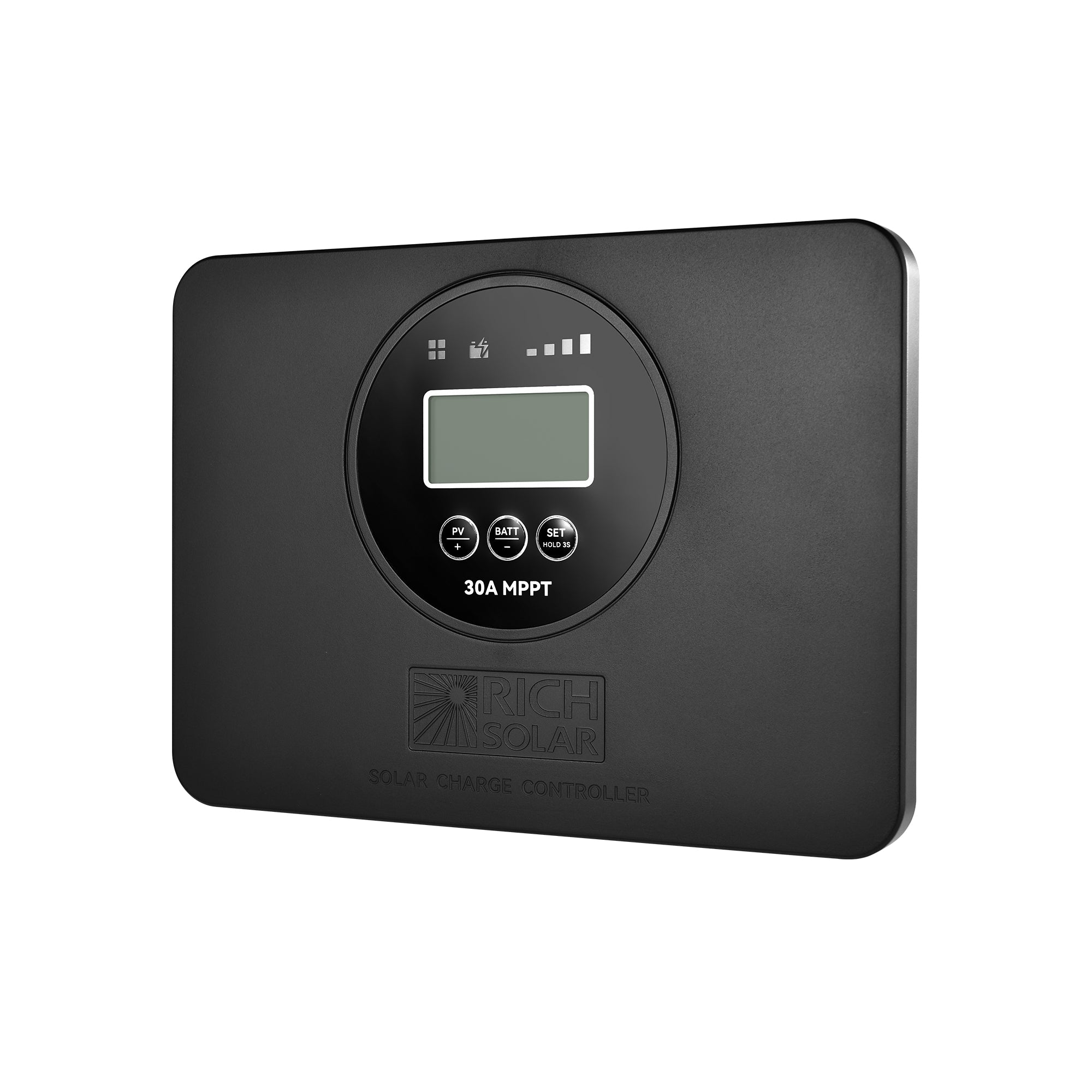 Rich Solar BRAVO PRO 30 | Premium 30A 12V/24V MPPT Flush Mount Solar Controller for RVs, Trailers, Campers, Vans, Boats, Off-Grid | With Bluetooth