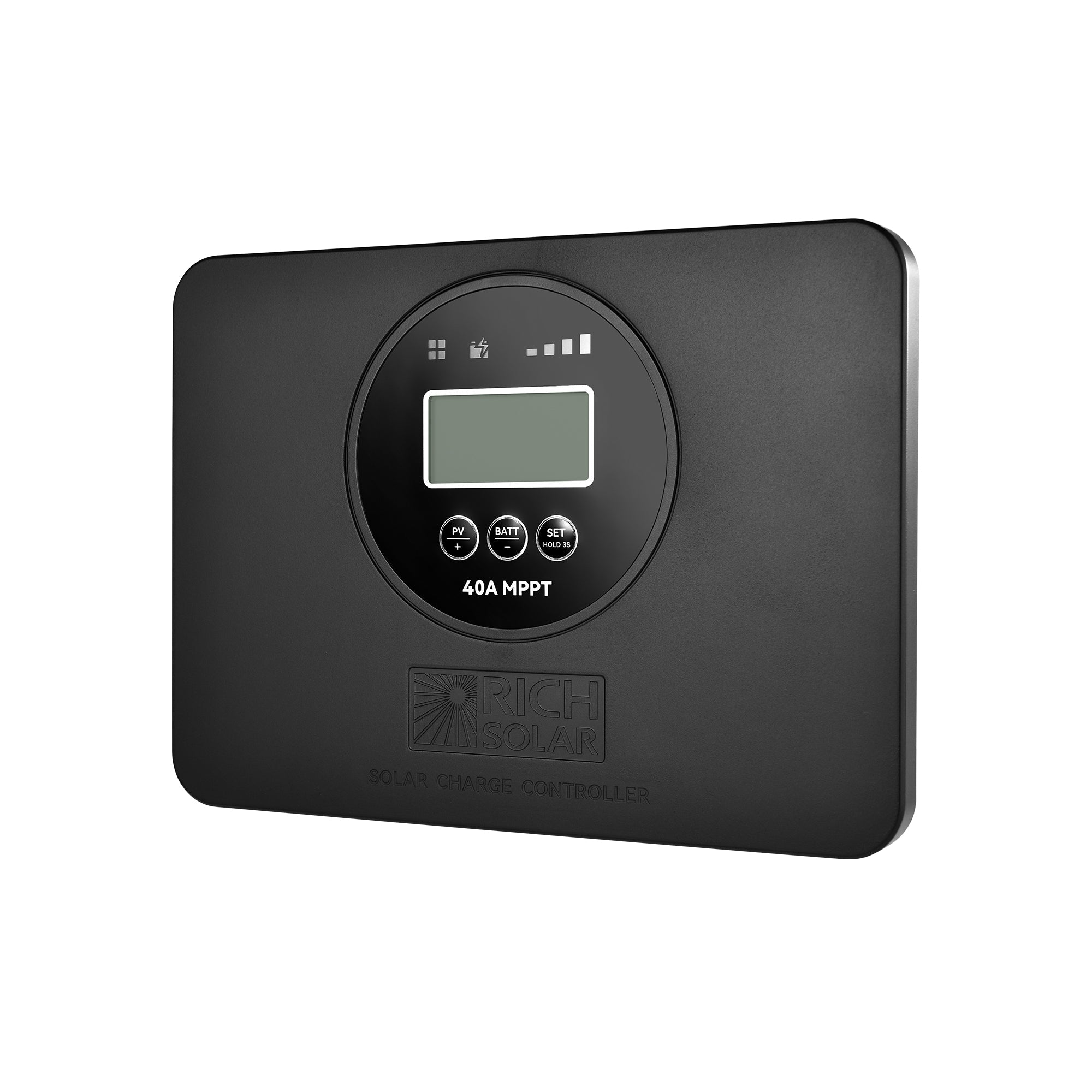 Rich Solar BRAVO PRO 40 | Premium 40A 12V/24V MPPT Flush Mount Solar Controller for RVs, Trailers, Campers, Vans, Boats, Off-Grid | With Bluetooth