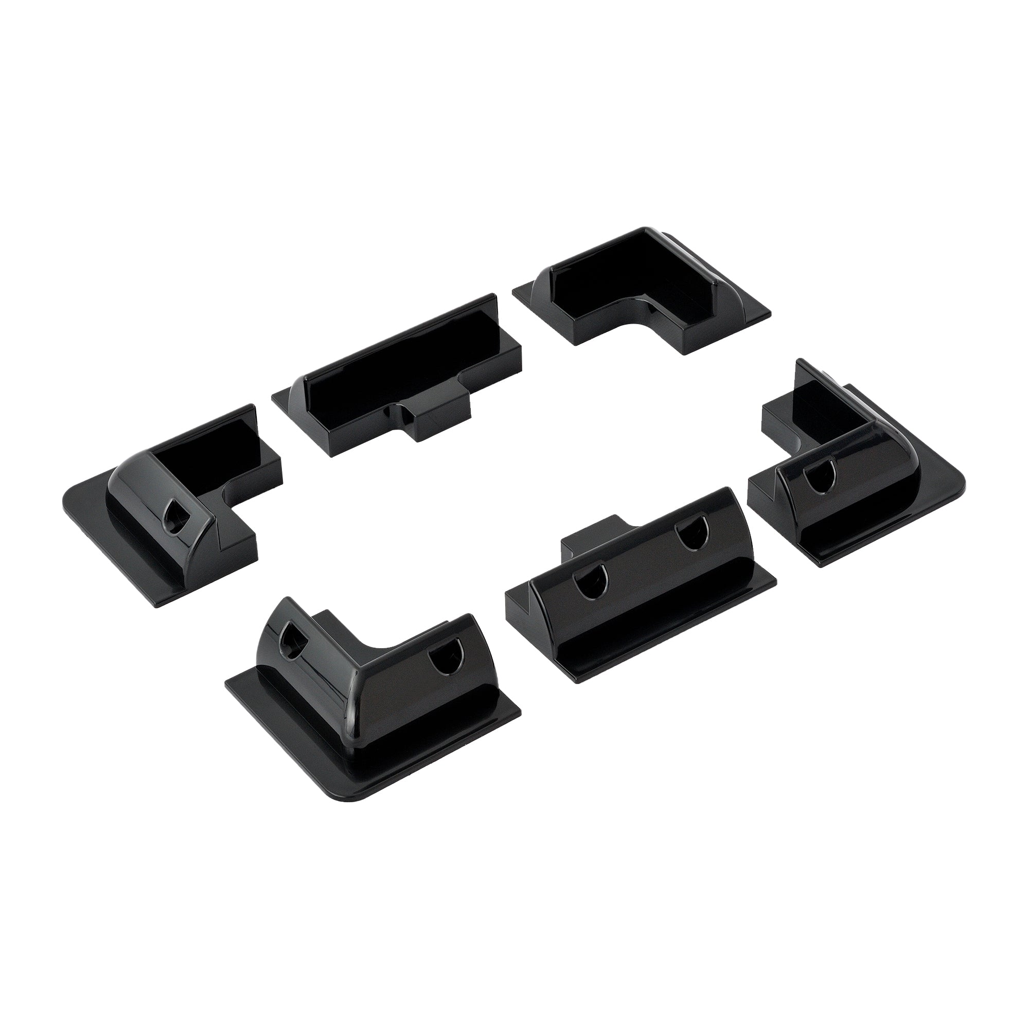 Rich Solar Corner Bracket Mounts | Set of 6 Brackets for Solar Panel Mounting | Designed for RICH SOLAR MEGA Series Solar Panels | Easy to Install