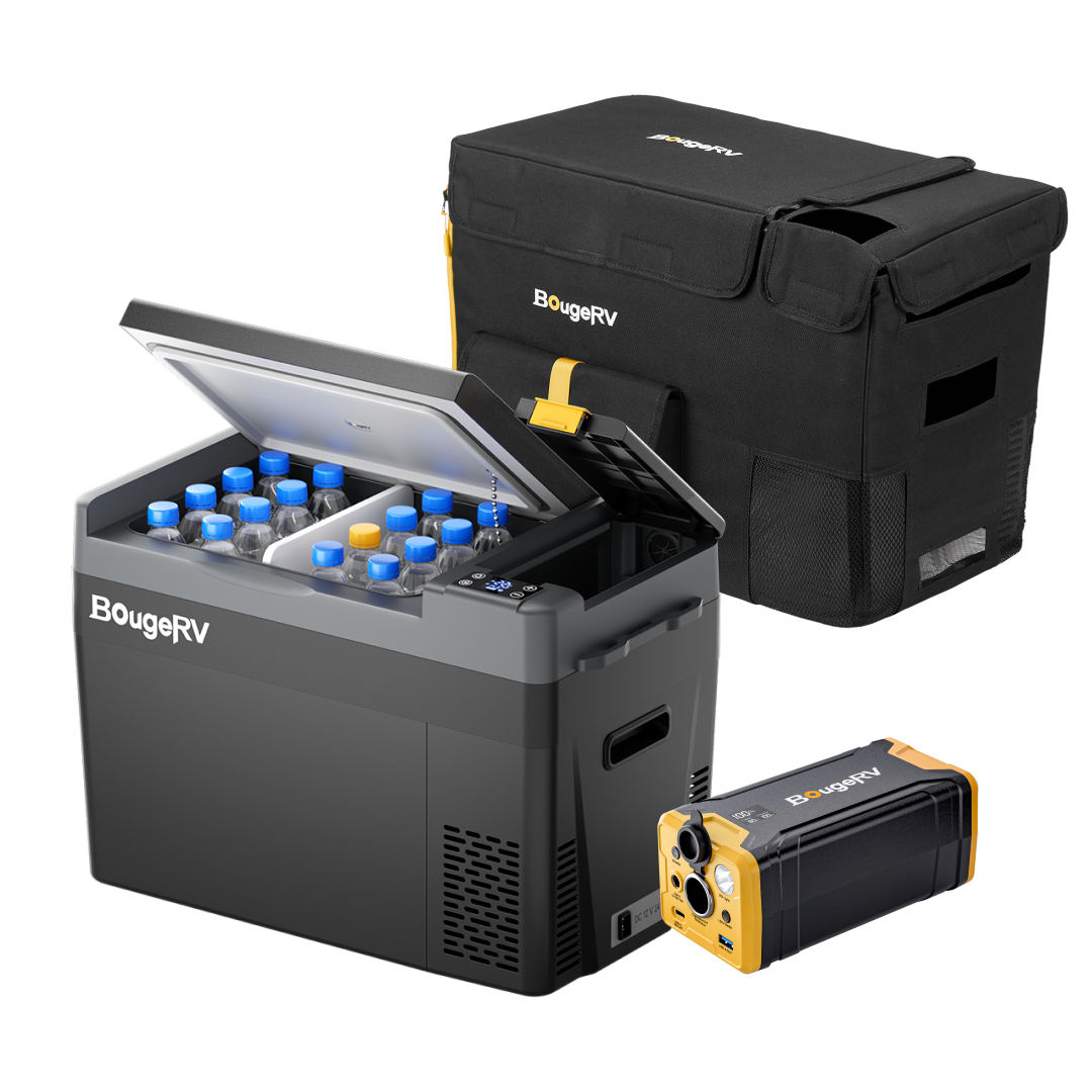 CRPRO30 30 Quart 12V Portable Car Fridge Kit