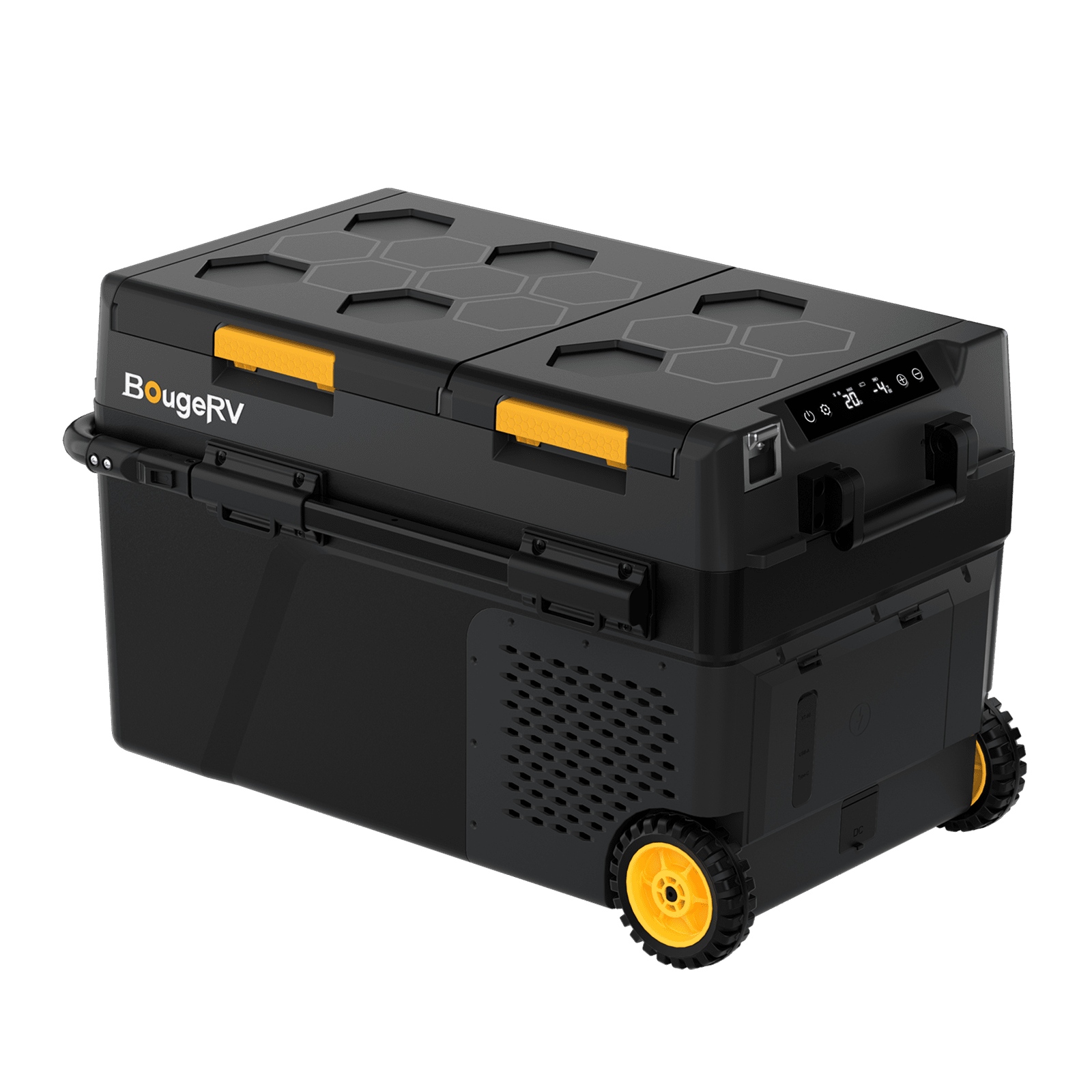BougeRV CRD2 V2.0 43QT Dual Zone 12V Portable Fridge