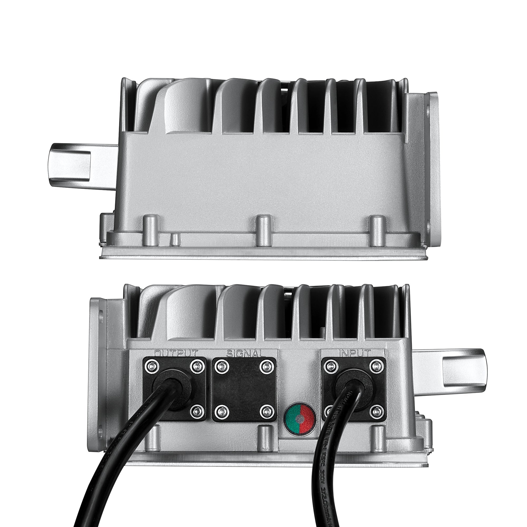 Rich Solar 48V (57.6V) Waterproof LiFePO4 Charger | 20A - 25A, 100-240V AC, 8-in-1 Protection, Fan-Cooled