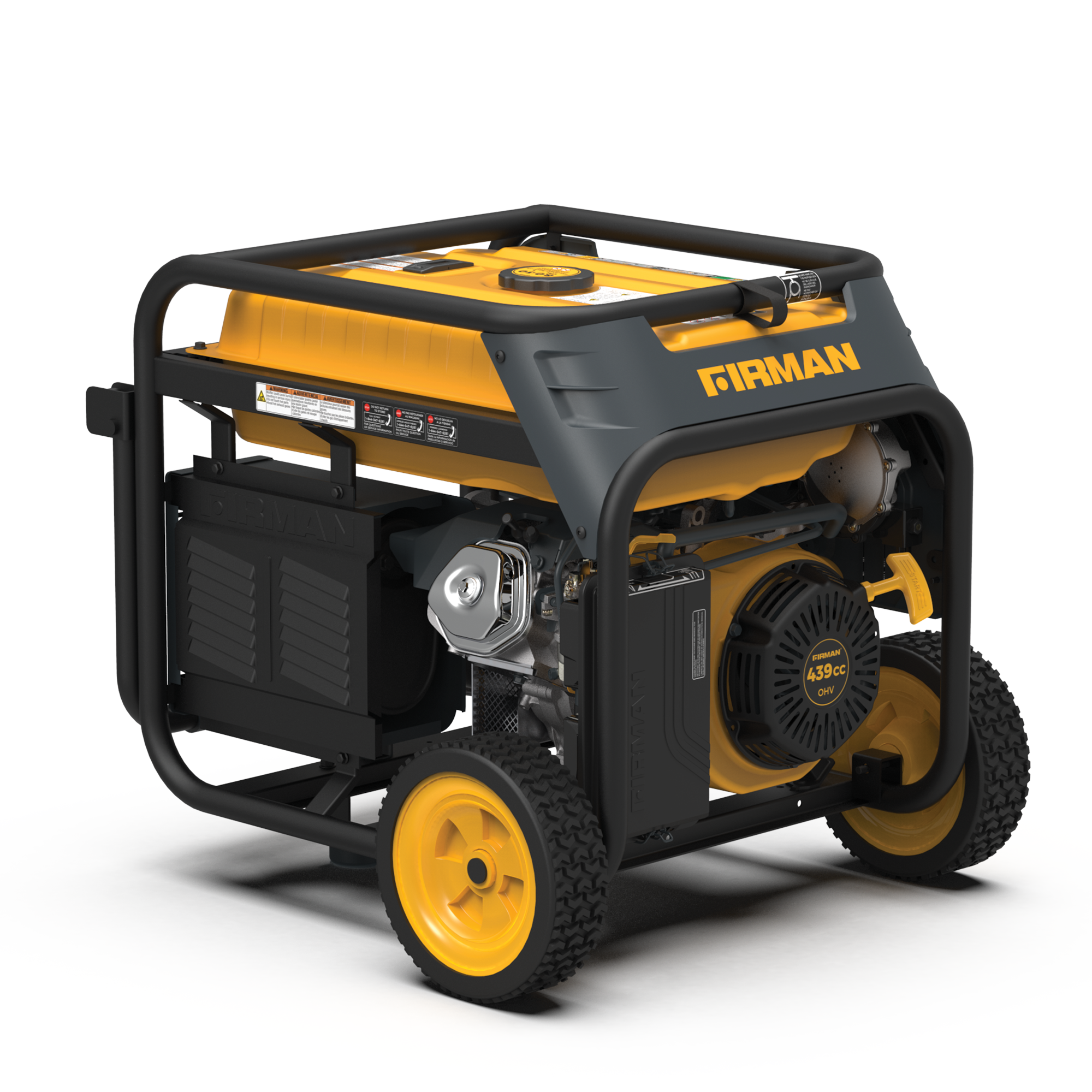 Dual Fuel Portable Generator 7125/5700W Electric Start 120/240V
