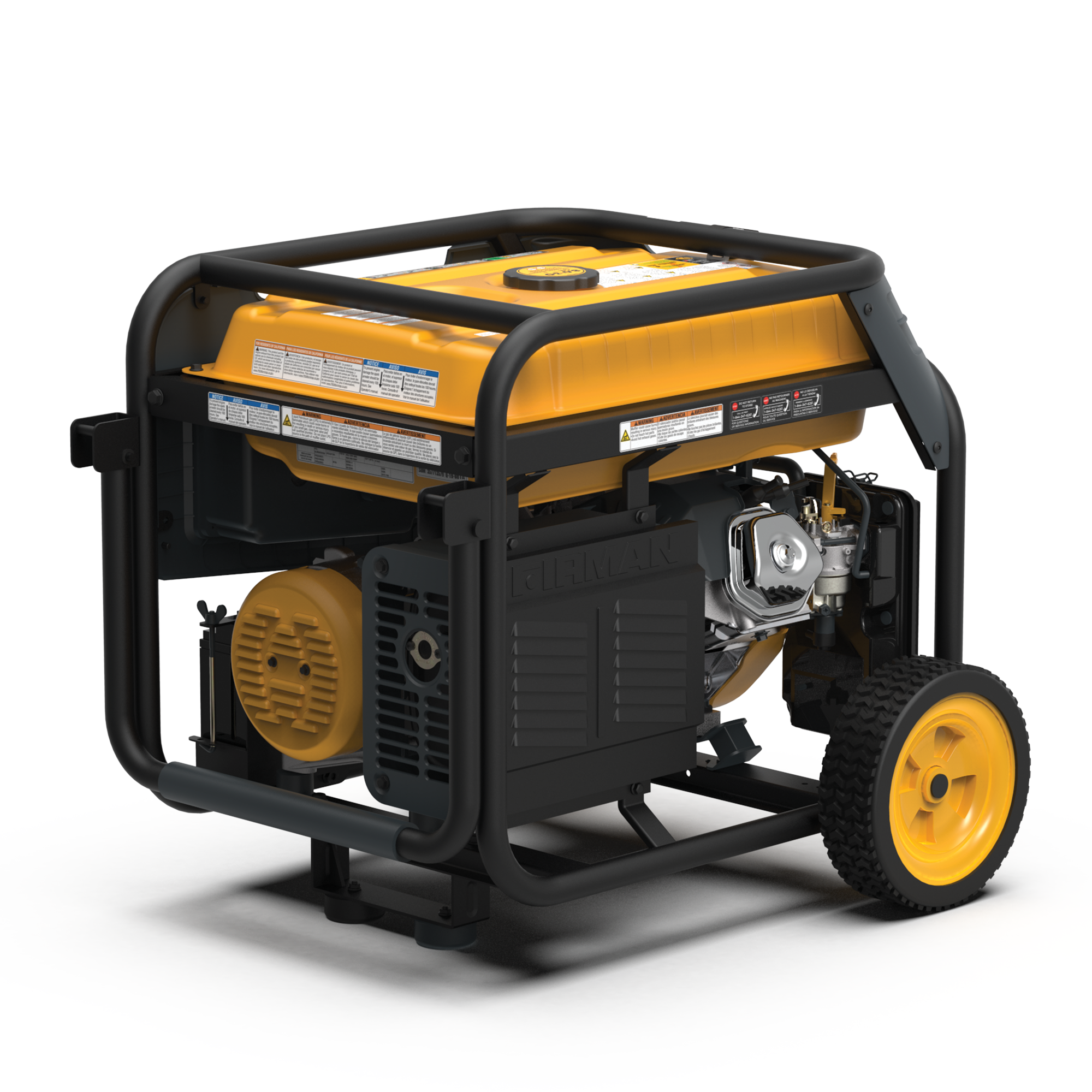 Dual Fuel Portable Generator 7125/5700W Electric Start 120/240V