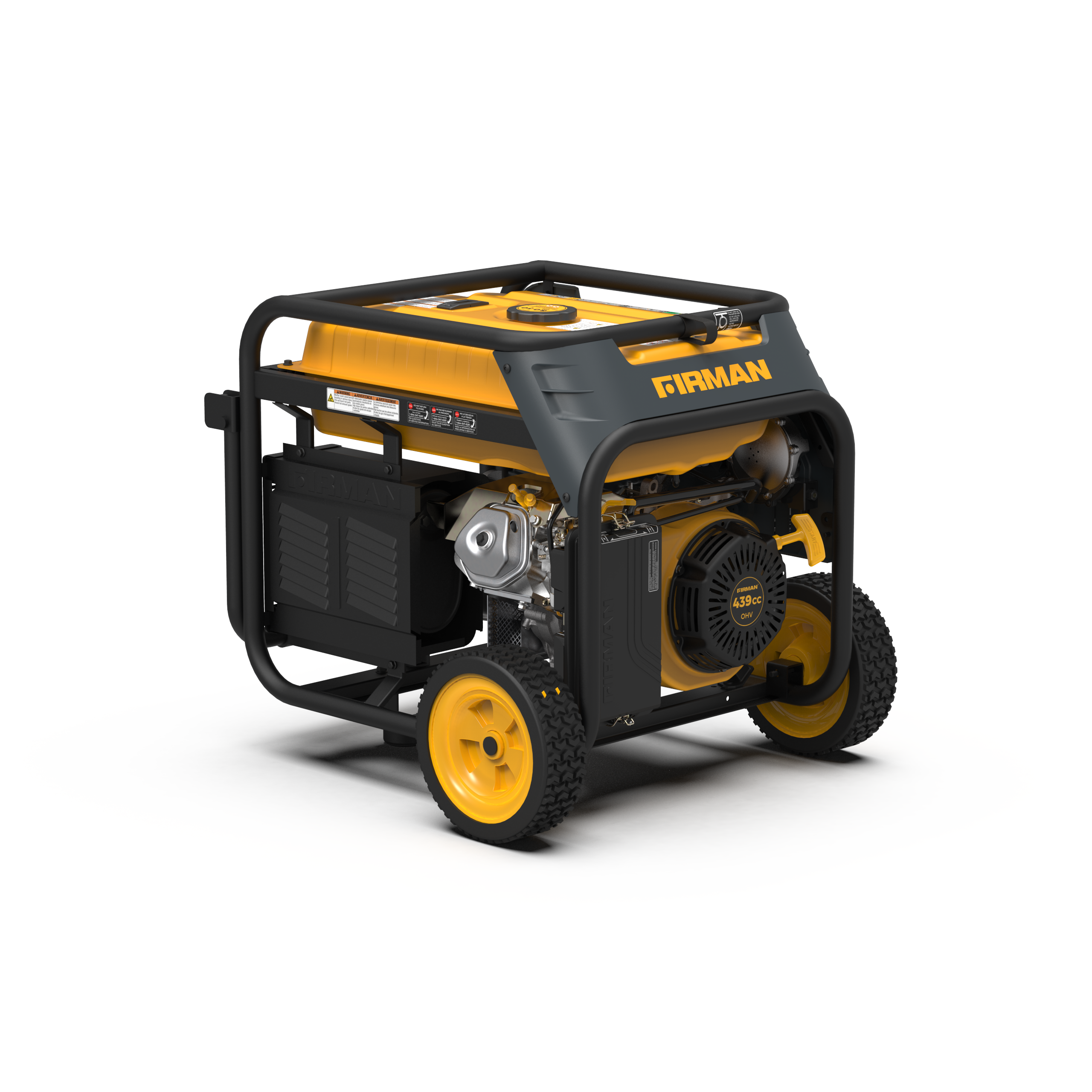 Dual Fuel 5700W Portable Generator Recoil Start 120/240V